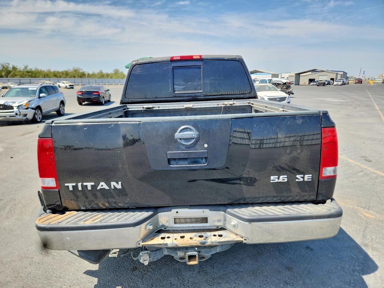 2004 Nissan Titan Xe Black vin: 1N6AA07AX4N577060