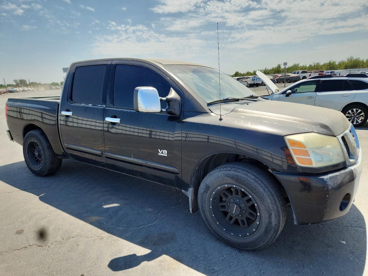 2004 Nissan Titan Xe Black vin: 1N6AA07AX4N577060