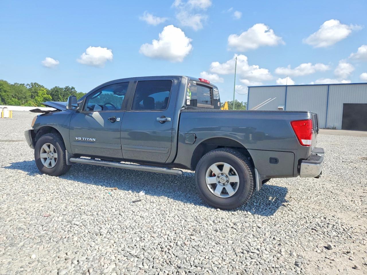 2005 Nissan Titan Xe Gray vin: 1N6AA07AX5N577013