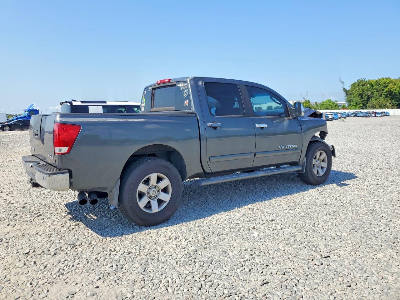2005 Nissan Titan Xe Gray vin: 1N6AA07AX5N577013