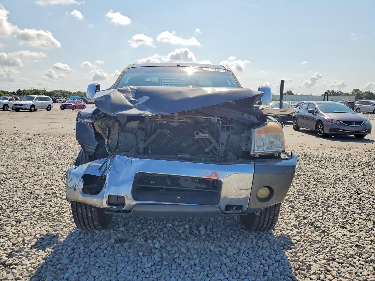2005 Nissan Titan Xe Gray vin: 1N6AA07AX5N577013