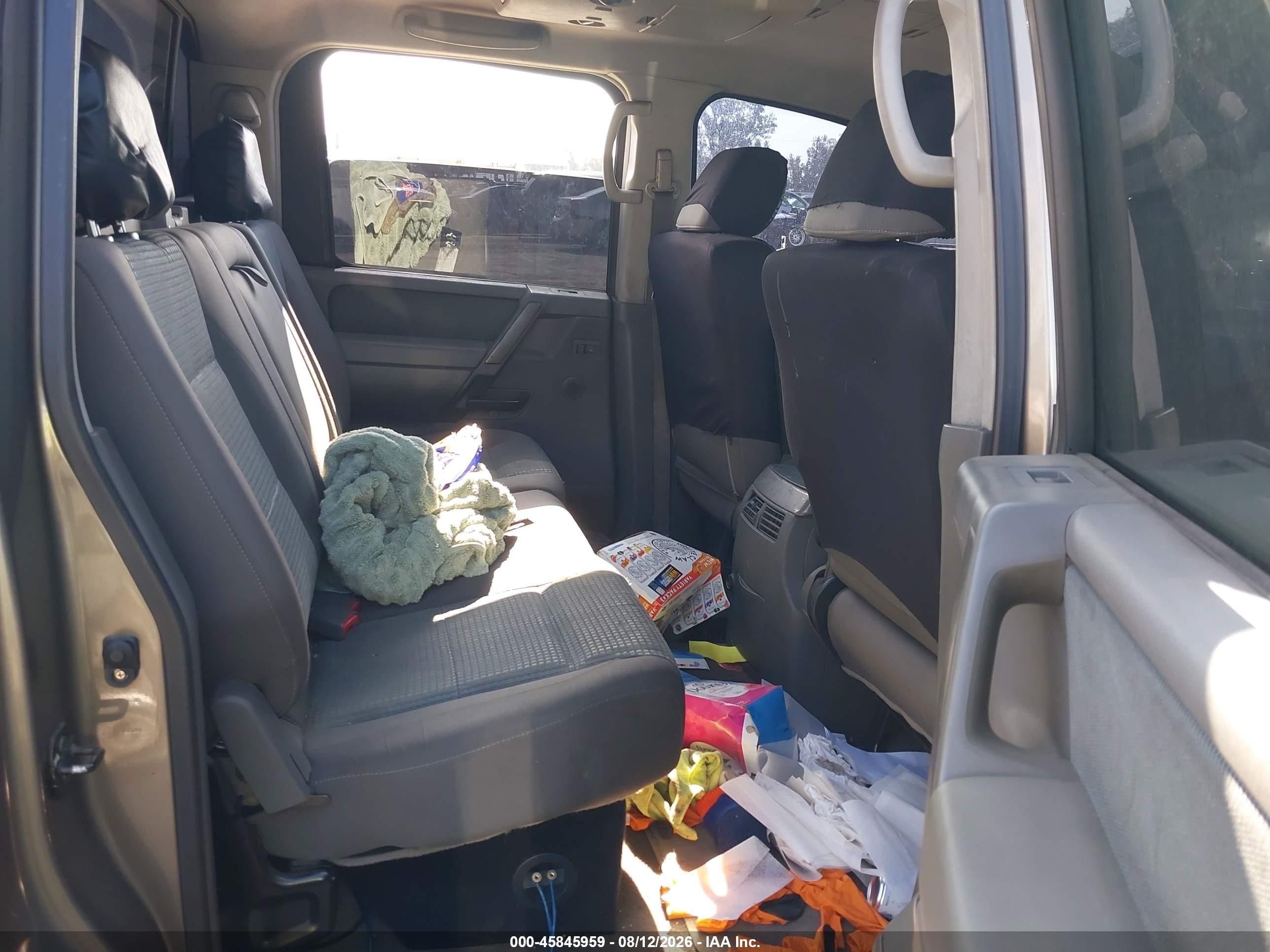2006 Nissan Titan Se Gray vin: 1N6AA07AX6N540500