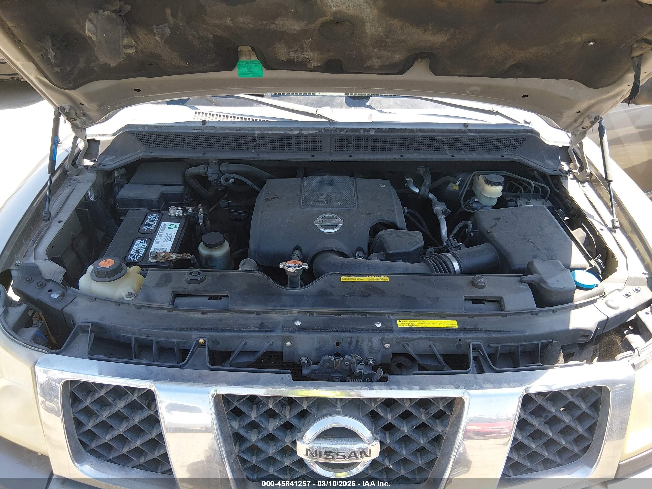 2007 Nissan Titan Se Pewter vin: 1N6AA07AX7N205724