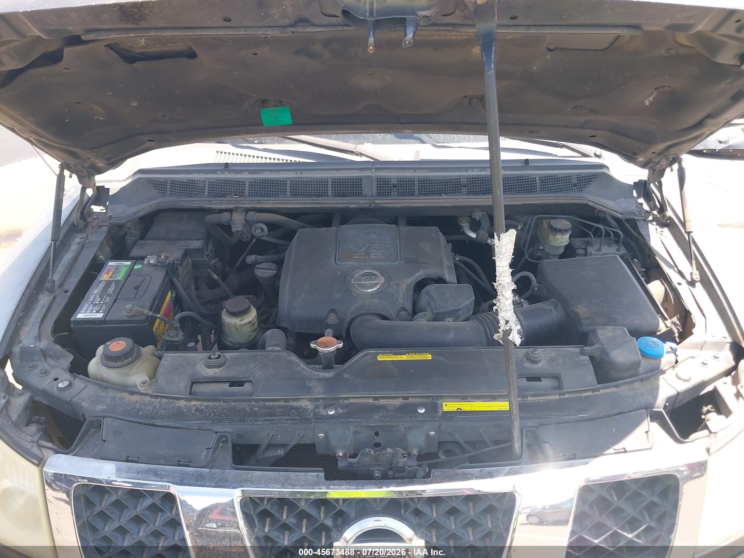 2007 Nissan Titan Se Gray vin: 1N6AA07AX7N210745