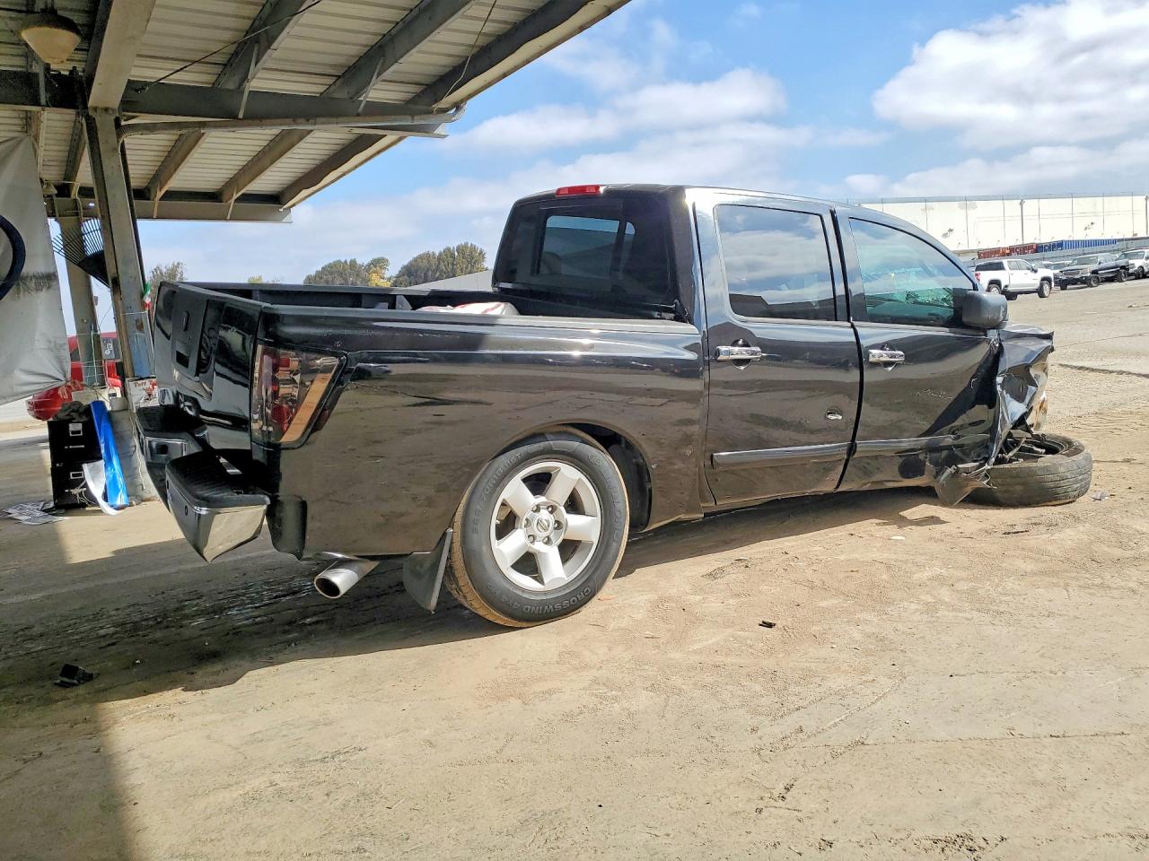 2007 Nissan Titan Xe Black vin: 1N6AA07AX7N223818