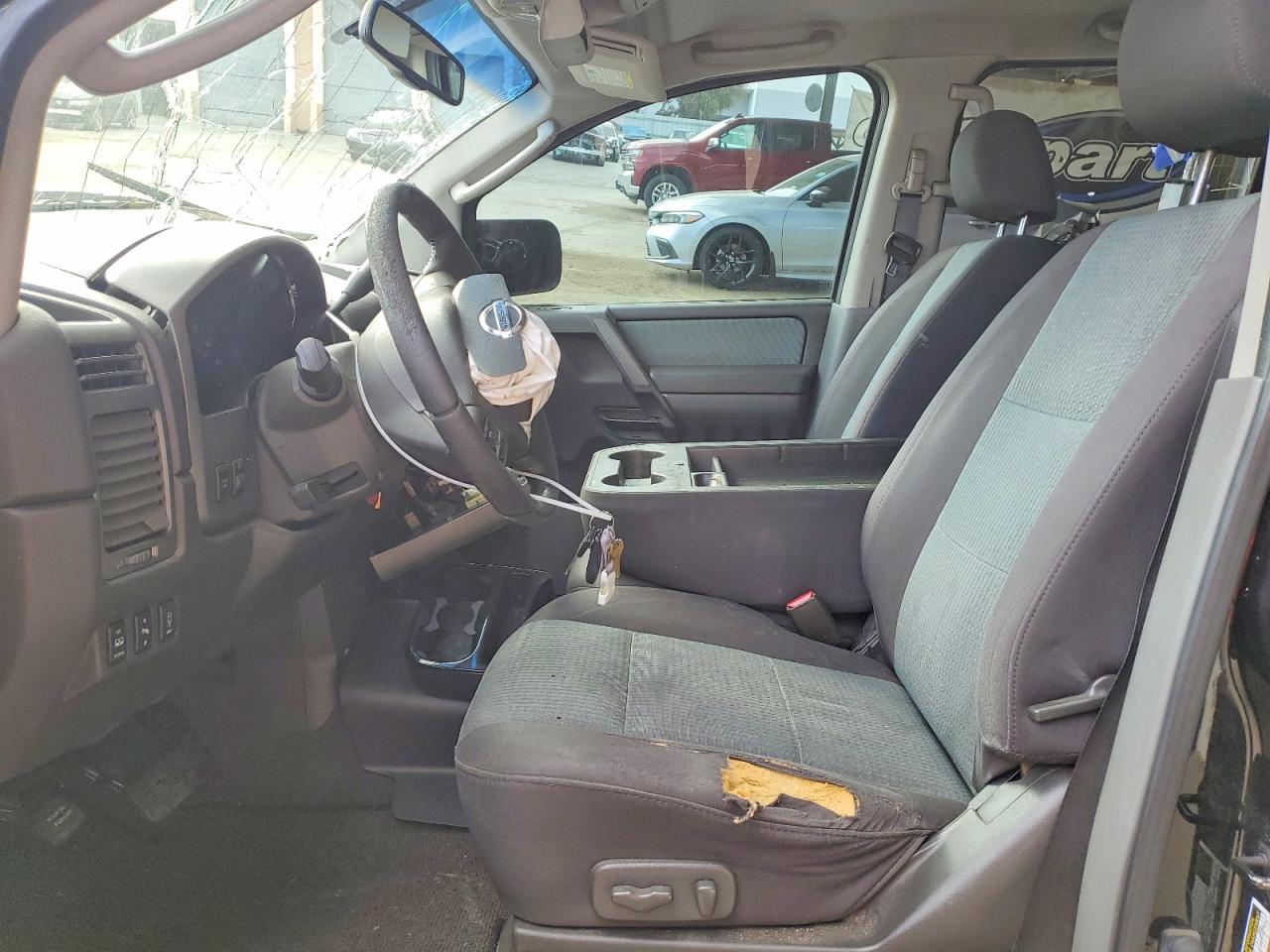2007 Nissan Titan Xe Black vin: 1N6AA07AX7N223818