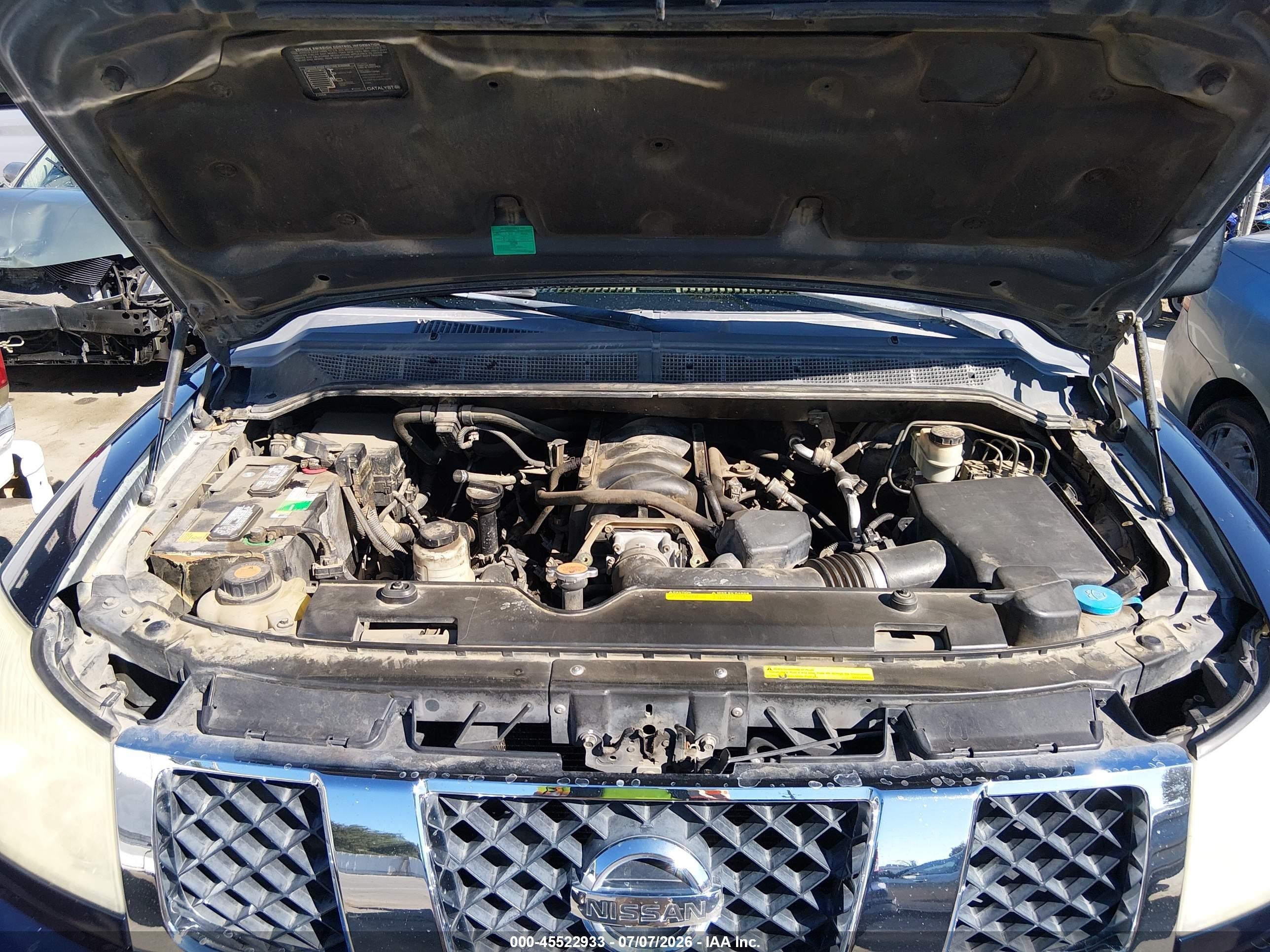 2007 Nissan Titan Se Dark Blue vin: 1N6AA07AX7N241266