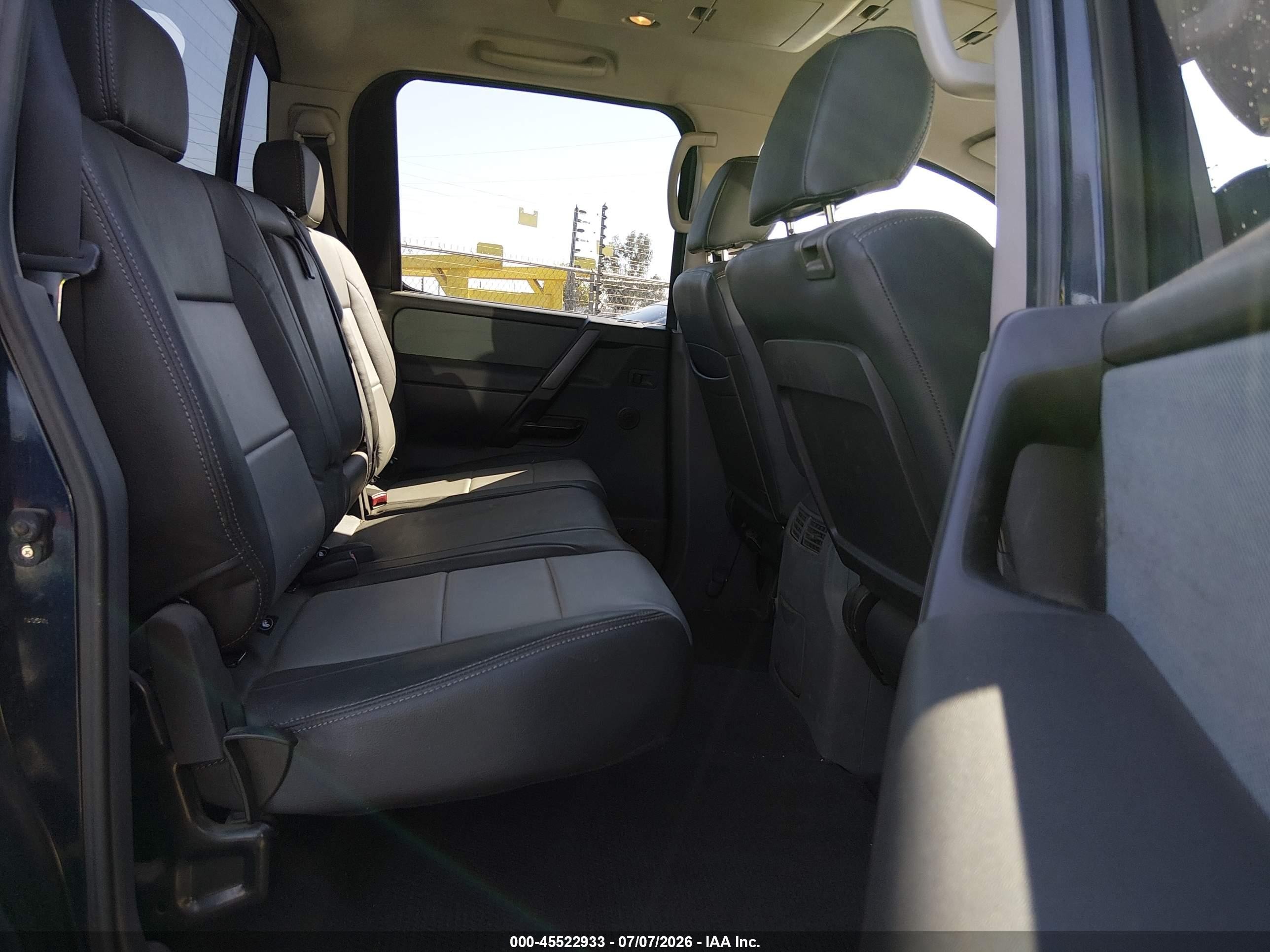 2007 Nissan Titan Se Dark Blue vin: 1N6AA07AX7N241266