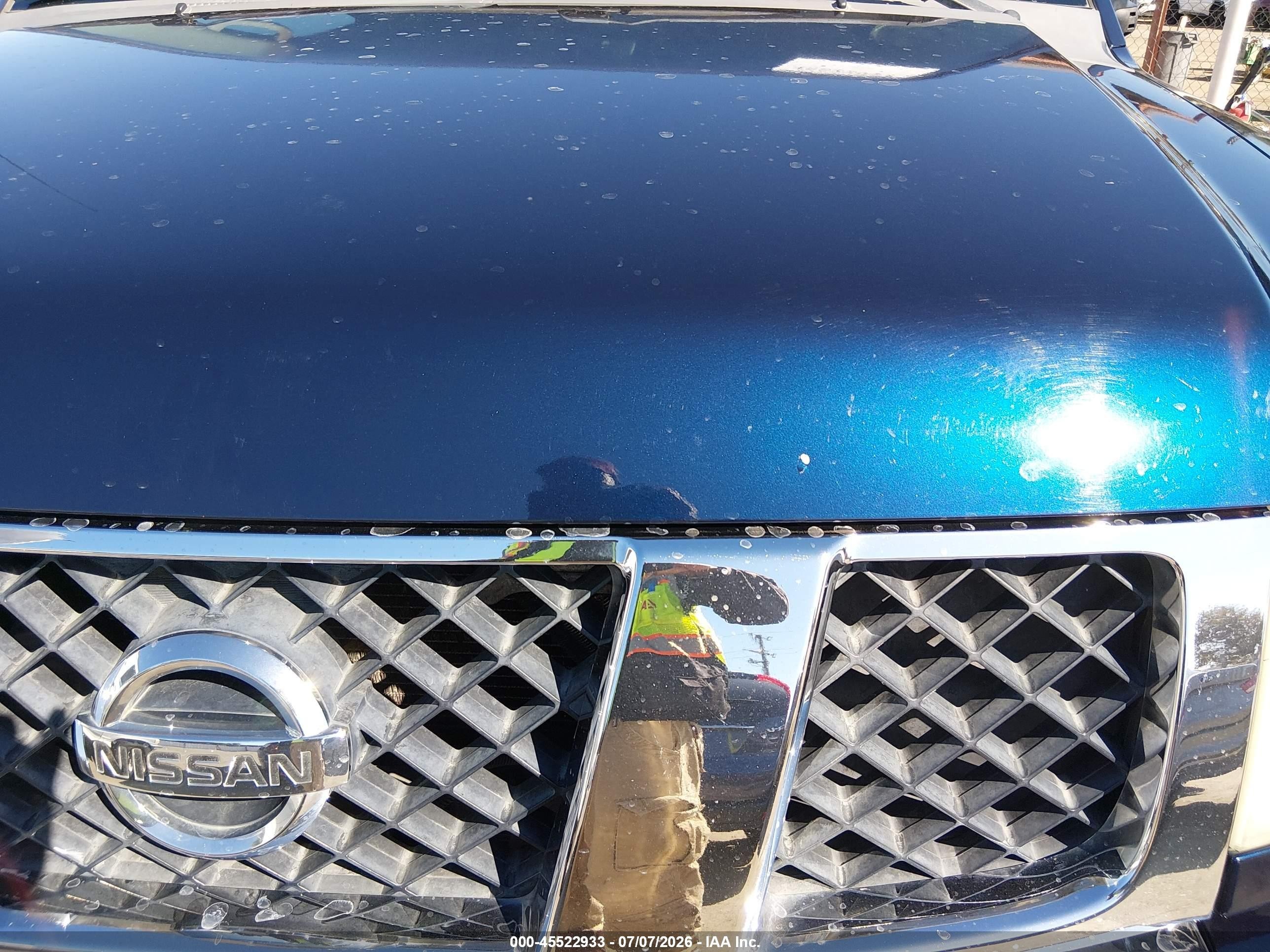 2007 Nissan Titan Se Dark Blue vin: 1N6AA07AX7N241266