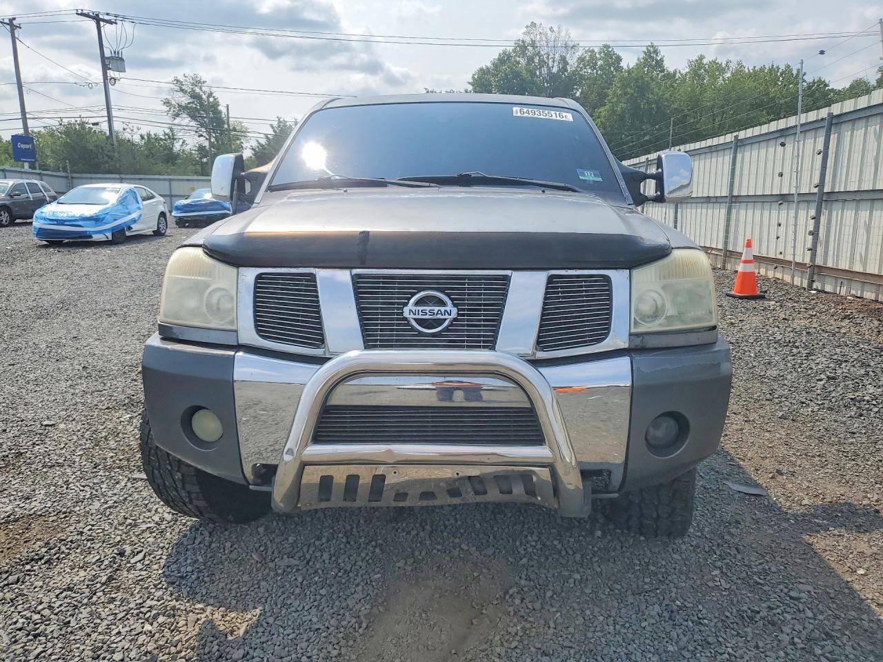 2004 Nissan Titan Xe Серый vin: 1N6AA07B04N505129