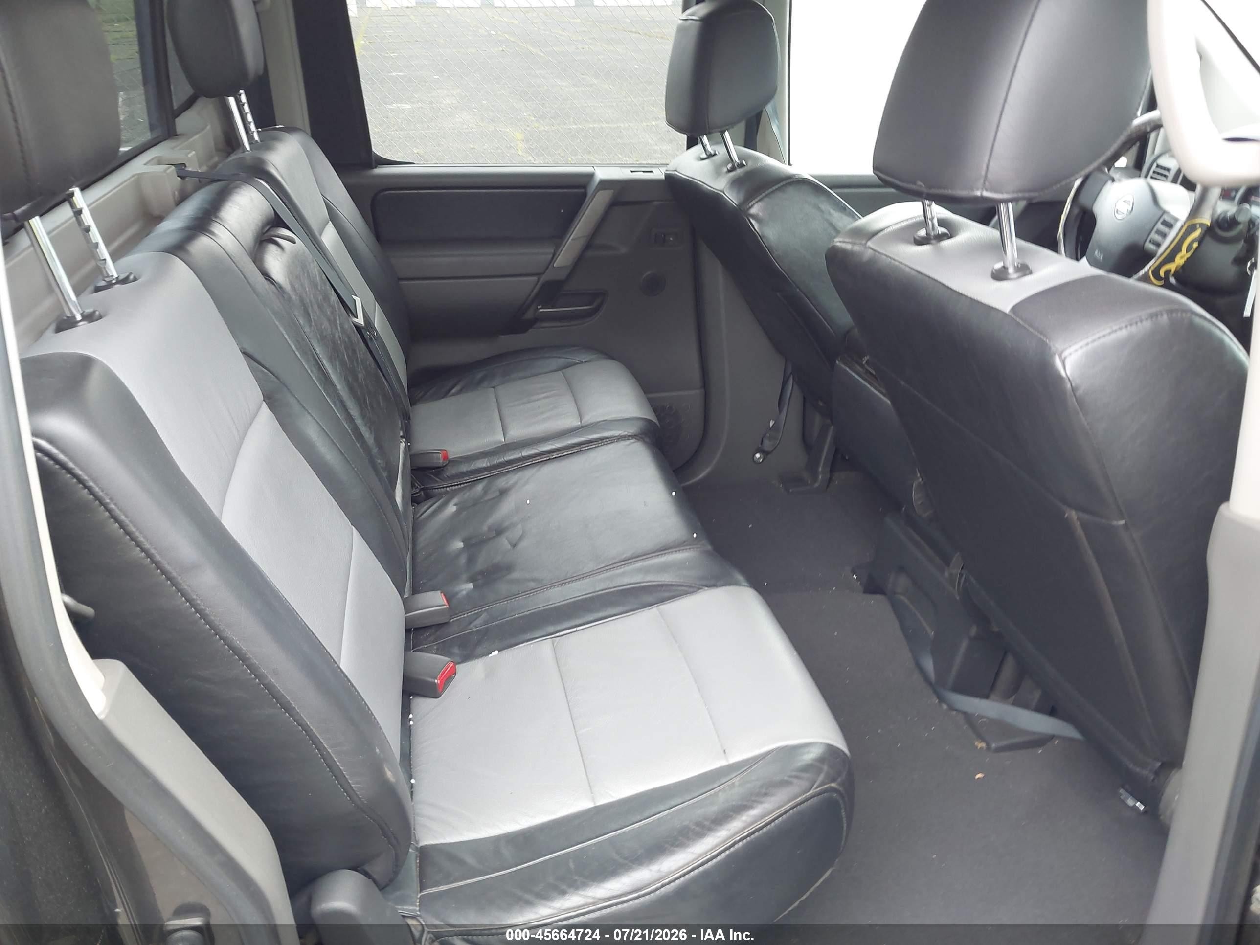 2006 Nissan Titan Xe Gray vin: 1N6AA07B06N520619