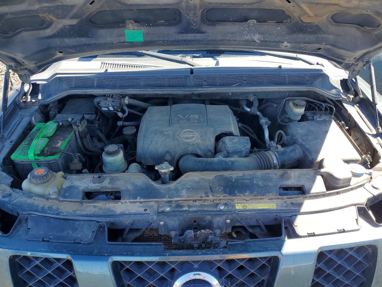 2007 Nissan Titan Xe Green vin: 1N6AA07B07N202064