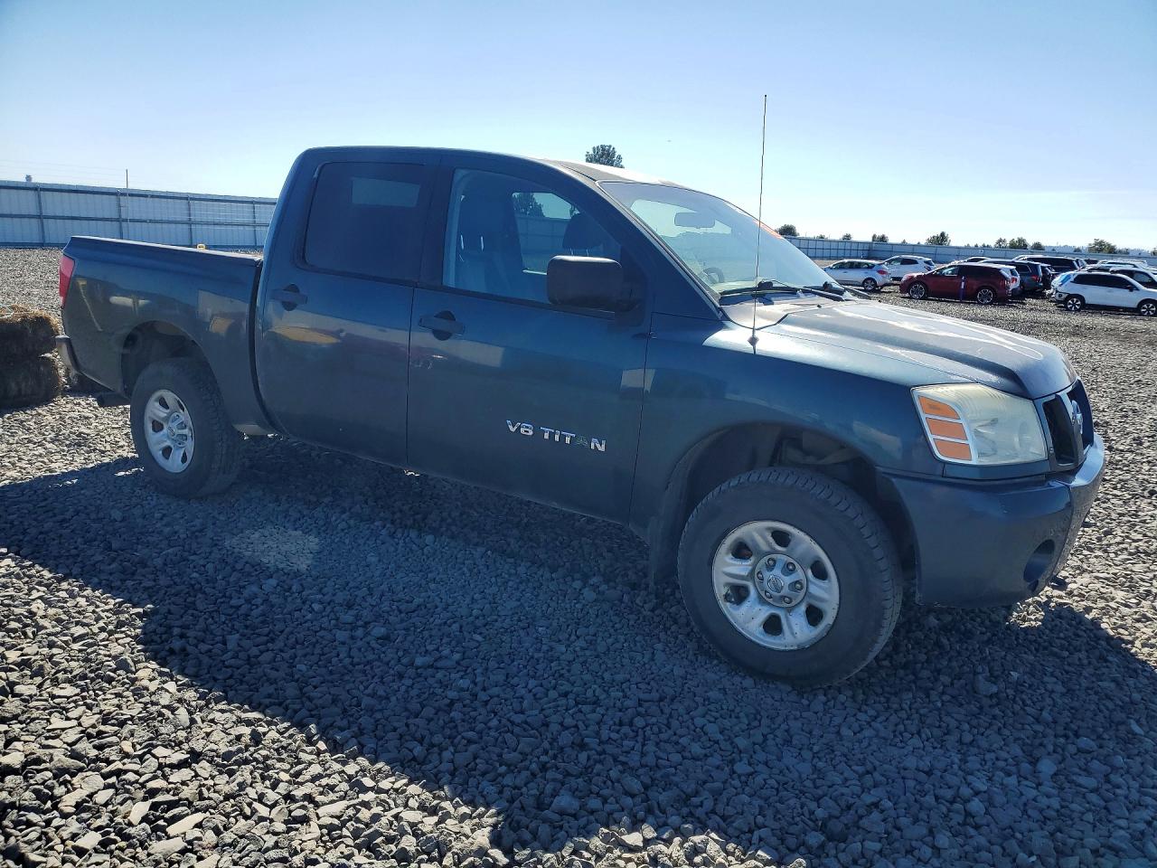 2007 Nissan Titan Xe Green vin: 1N6AA07B07N202064
