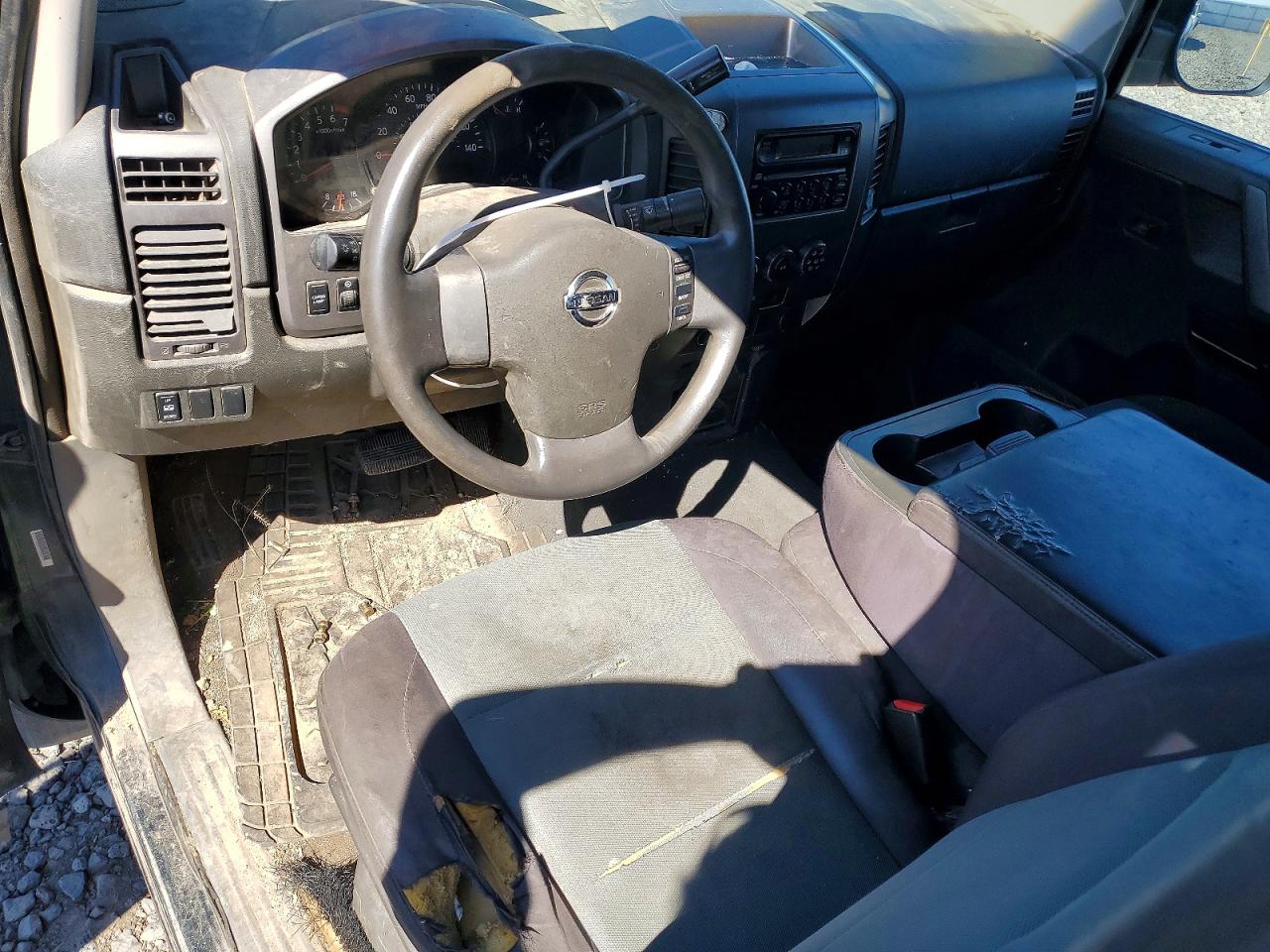 2007 Nissan Titan Xe Green vin: 1N6AA07B07N202064