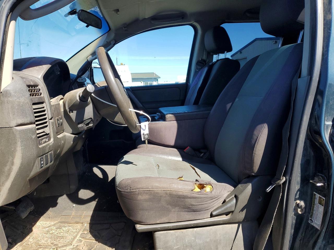 2007 Nissan Titan Xe Green vin: 1N6AA07B07N202064