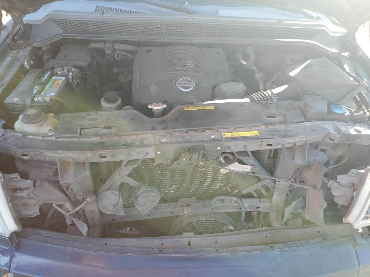 2007 Nissan Titan Xe Blue vin: 1N6AA07B07N204347