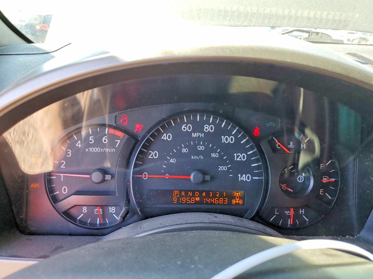 2004 Nissan Titan Xe Черный vin: 1N6AA07B34N509871