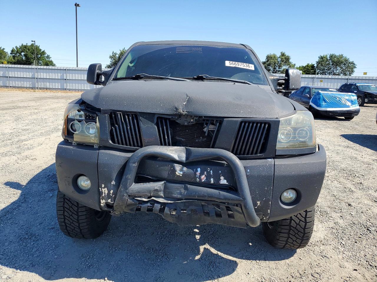 2004 Nissan Titan Xe Черный vin: 1N6AA07B34N509871