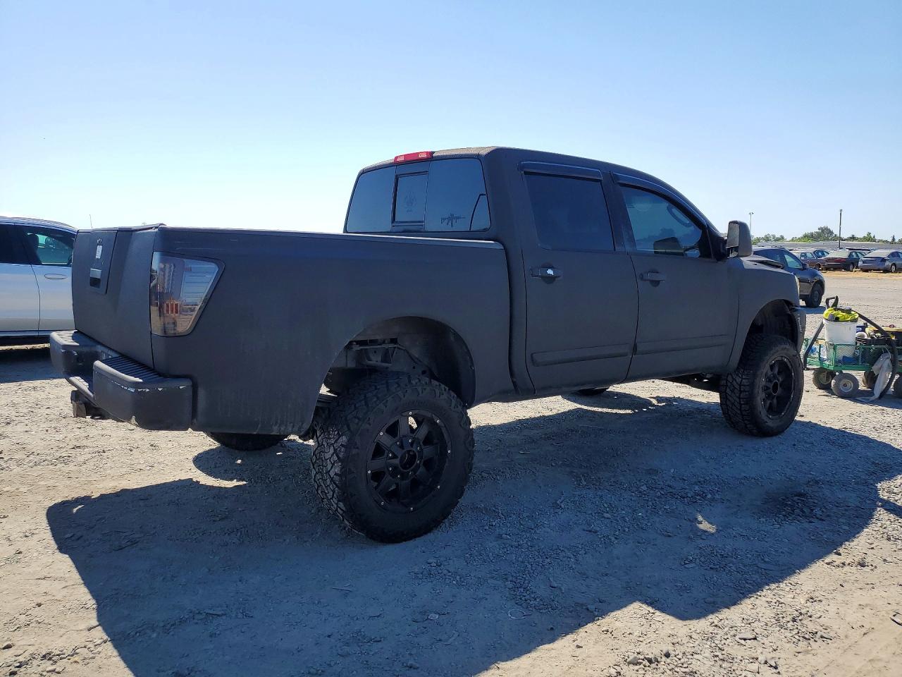 2004 Nissan Titan Xe Черный vin: 1N6AA07B34N509871