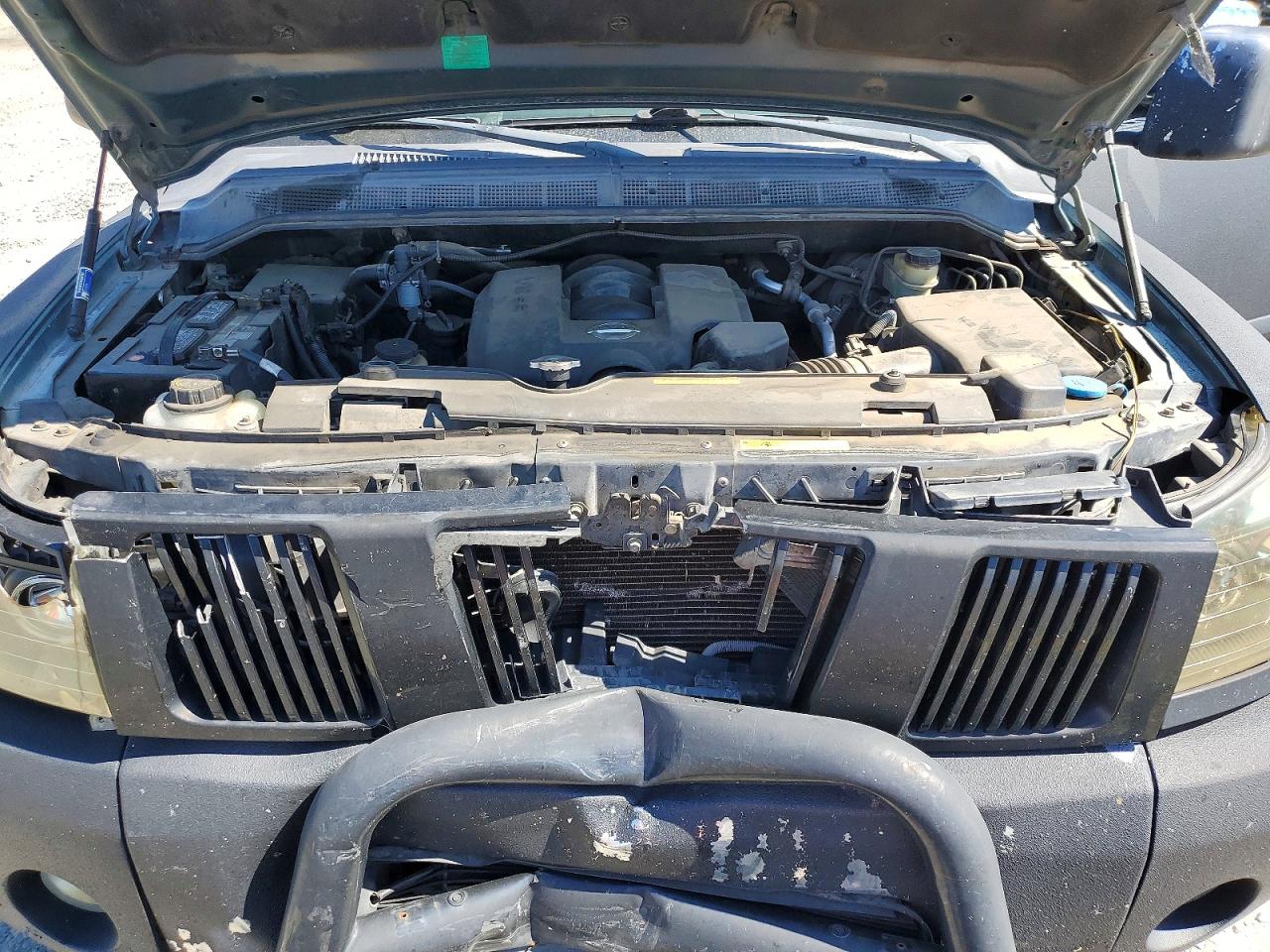 2004 Nissan Titan Xe Черный vin: 1N6AA07B34N509871