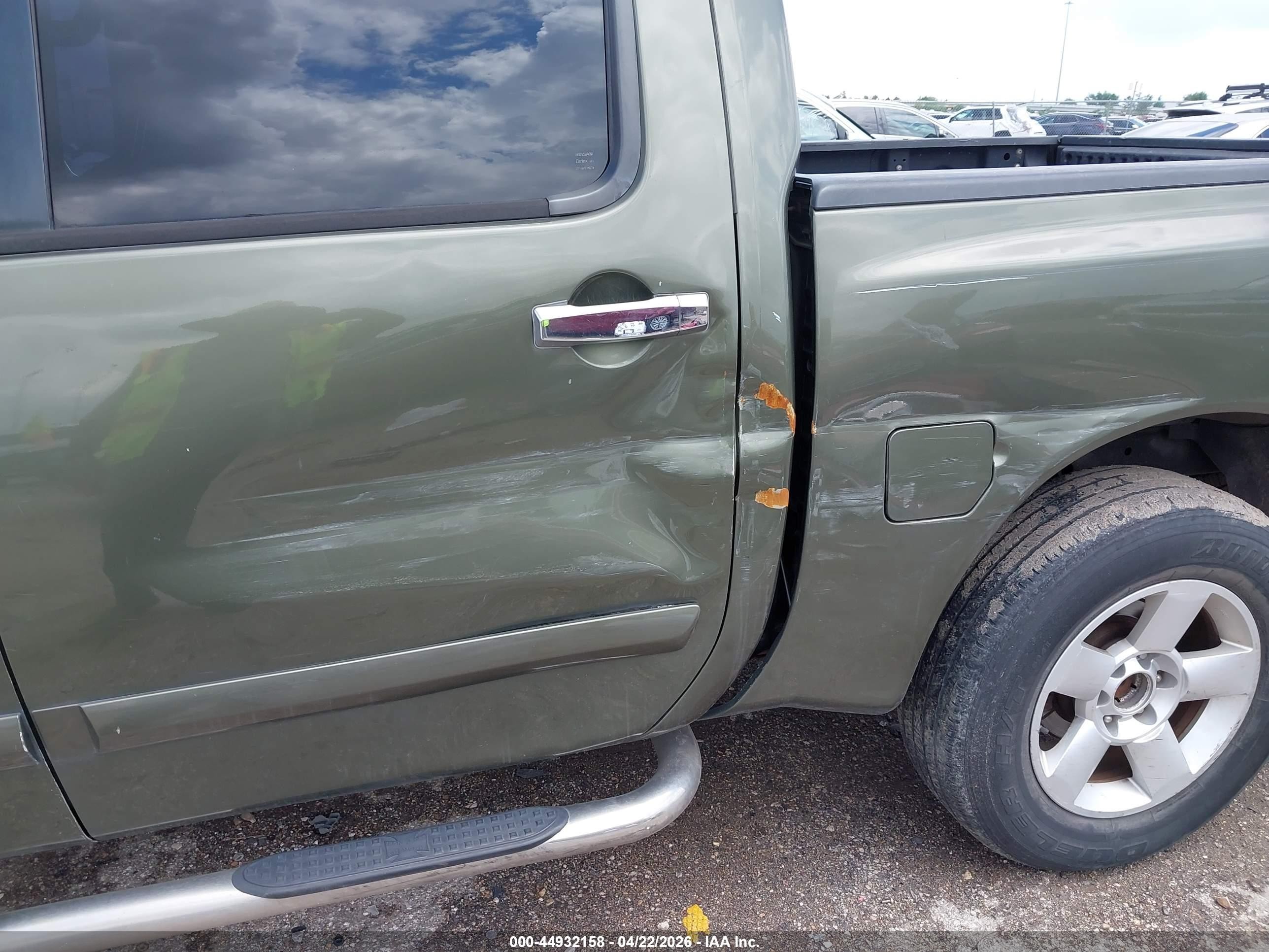 2004 Nissan Titan Se Зеленый vin: 1N6AA07B34N559895