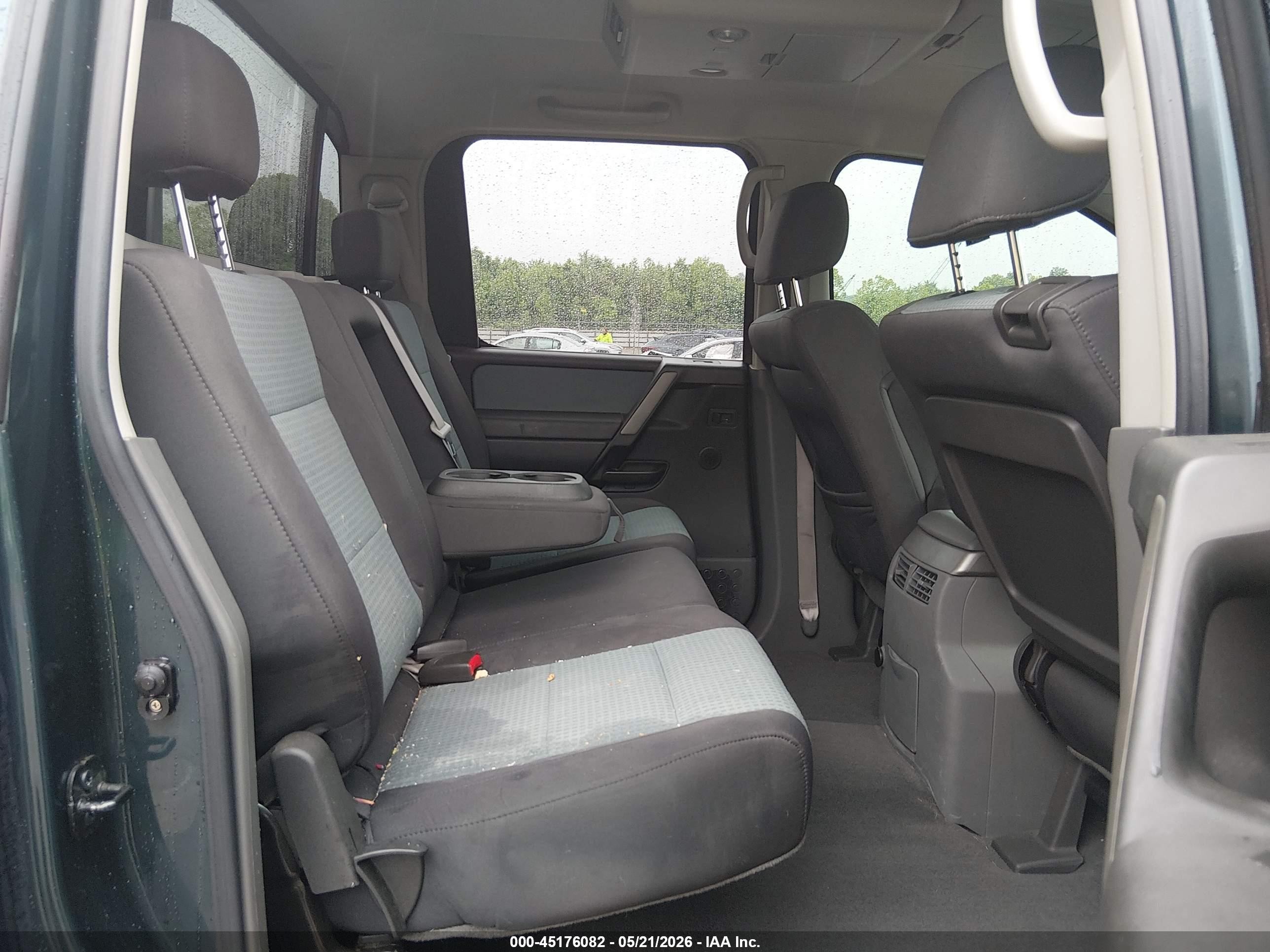 2005 Nissan Titan Se Green vin: 1N6AA07B35N503490
