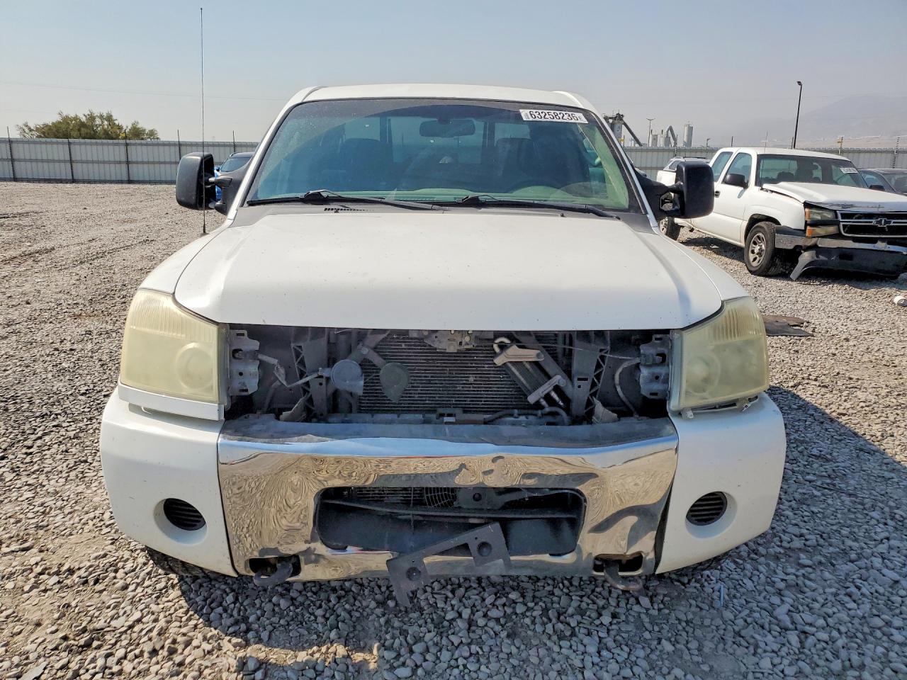 2006 Nissan Titan Xe White vin: 1N6AA07B36N524907