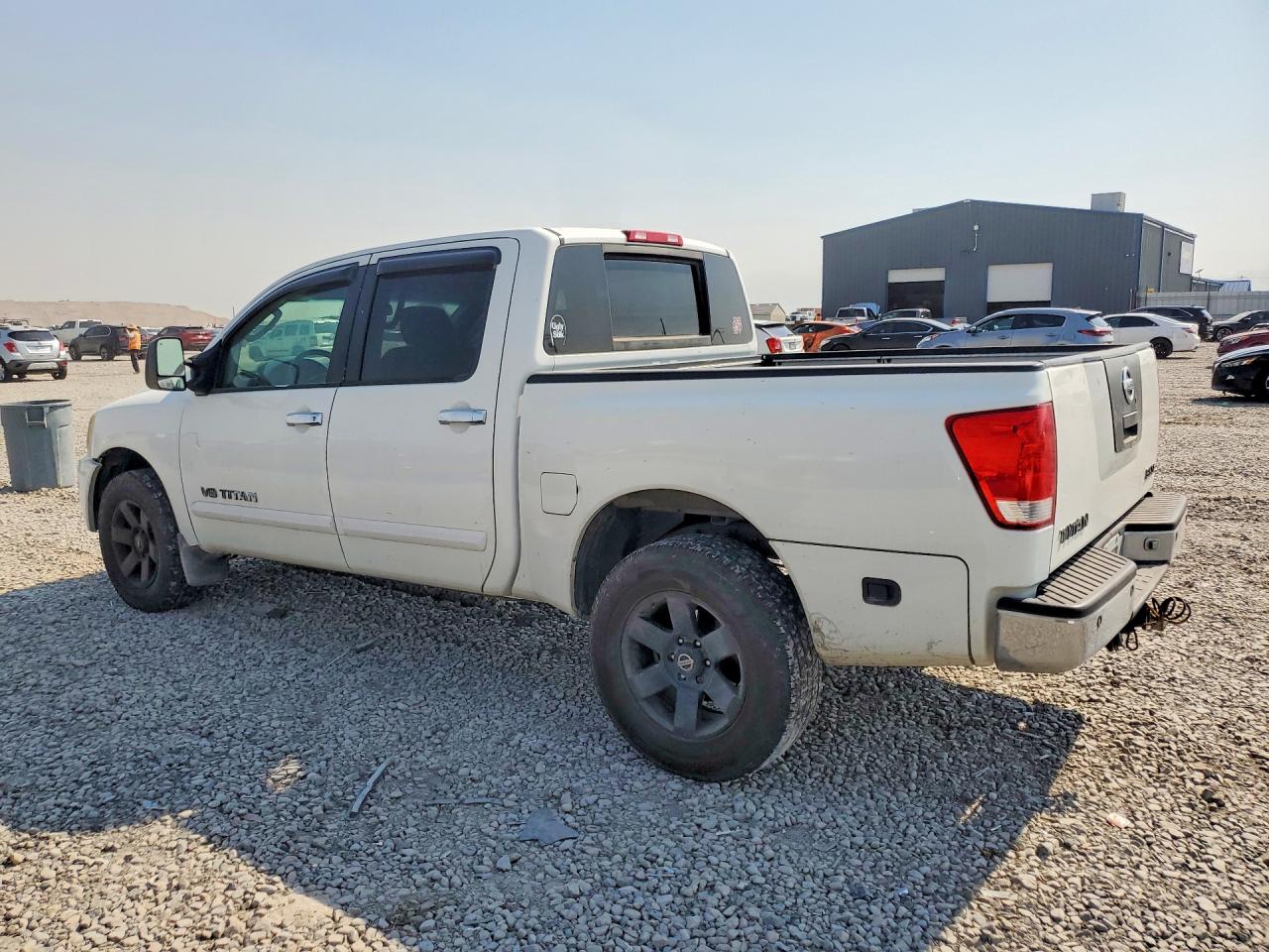 2006 Nissan Titan Xe White vin: 1N6AA07B36N524907