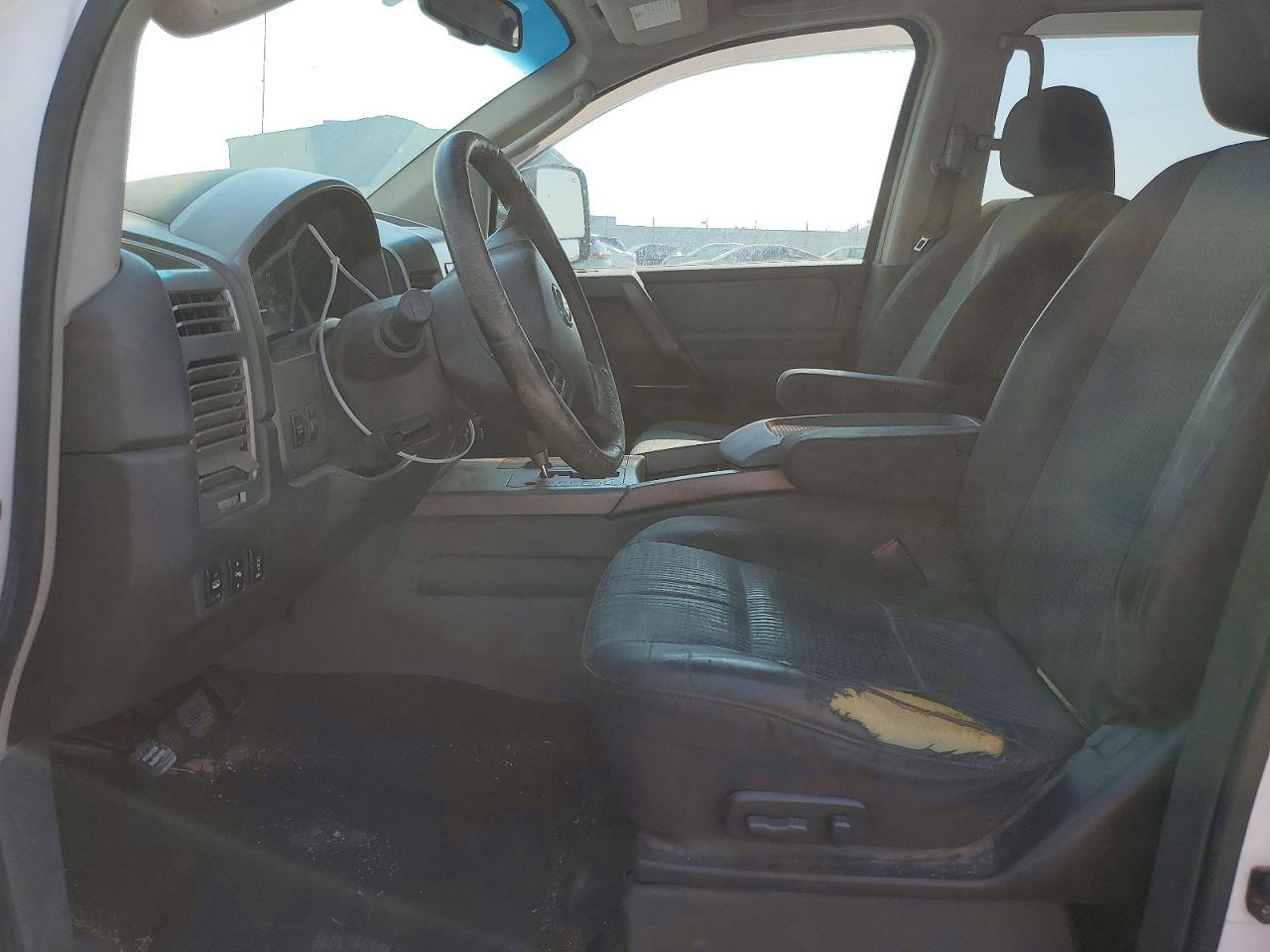 2006 Nissan Titan Xe White vin: 1N6AA07B36N524907