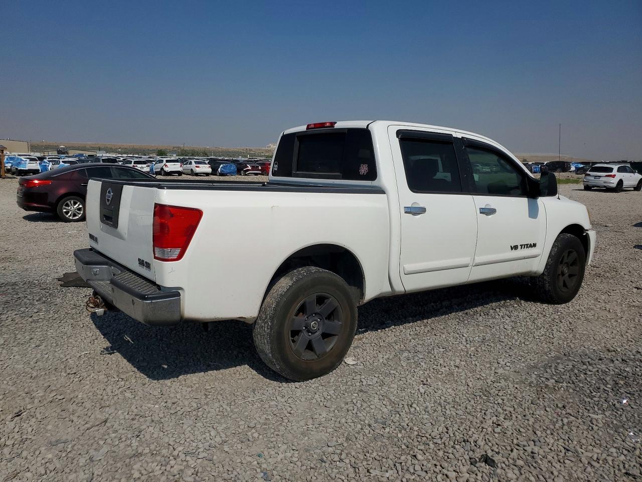 2006 Nissan Titan Xe White vin: 1N6AA07B36N524907