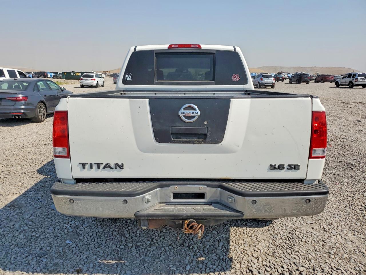 2006 Nissan Titan Xe White vin: 1N6AA07B36N524907