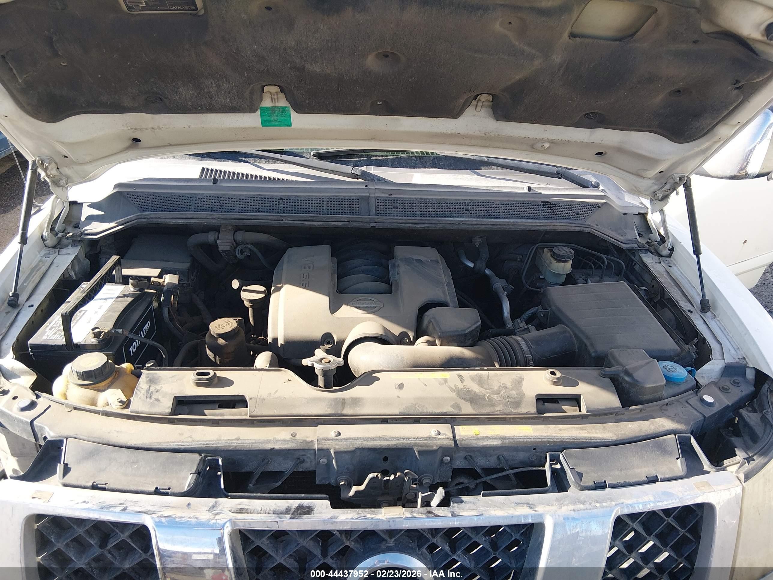 2006 Nissan Titan Le White vin: 1N6AA07B46N506514