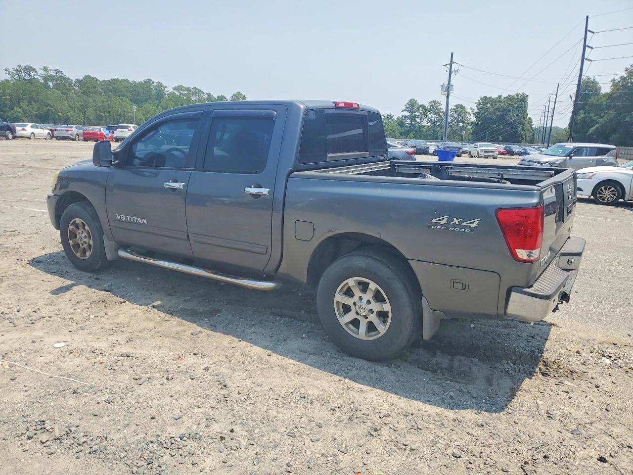 2006 Nissan Titan Xe Gray vin: 1N6AA07B56N525895