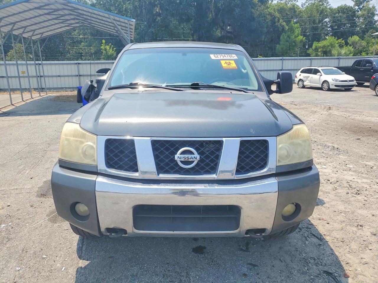 2006 Nissan Titan Xe Gray vin: 1N6AA07B56N525895