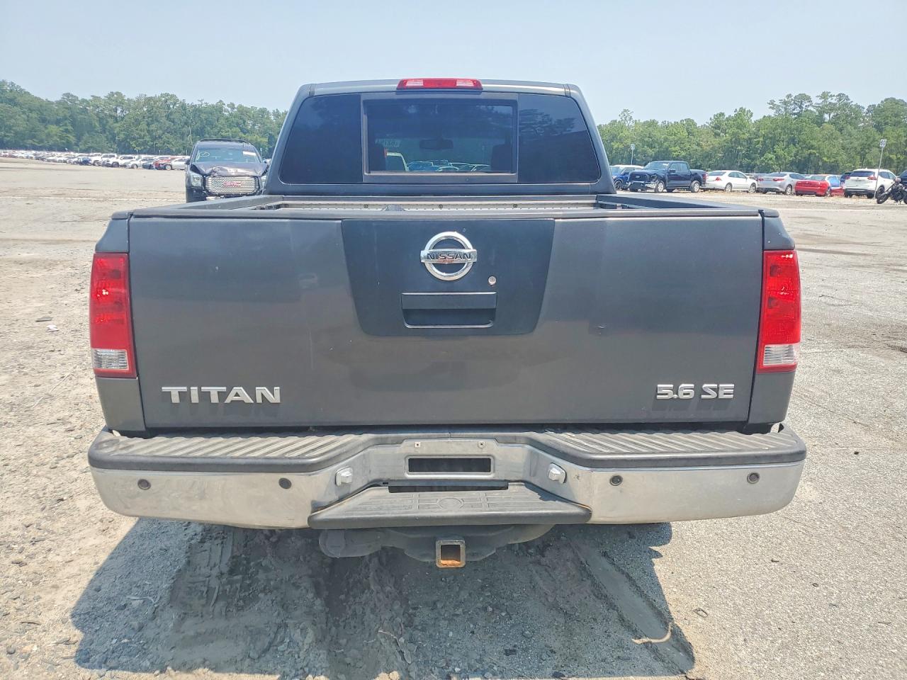2006 Nissan Titan Xe Gray vin: 1N6AA07B56N525895