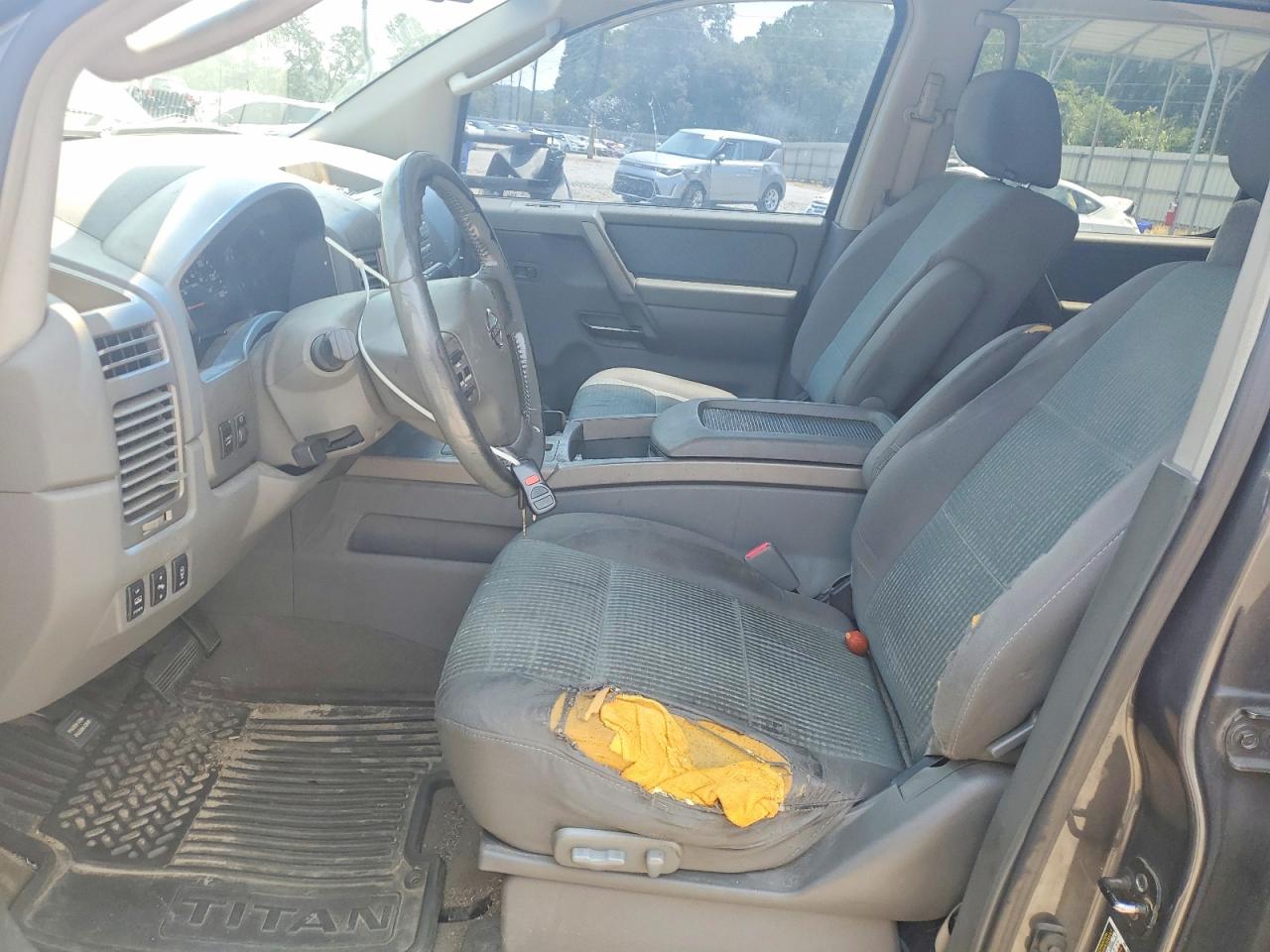 2006 Nissan Titan Xe Gray vin: 1N6AA07B56N525895