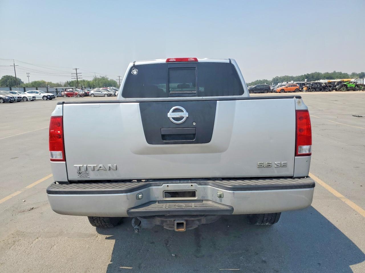 2004 Nissan Titan Xe Silver vin: 1N6AA07B64N522033