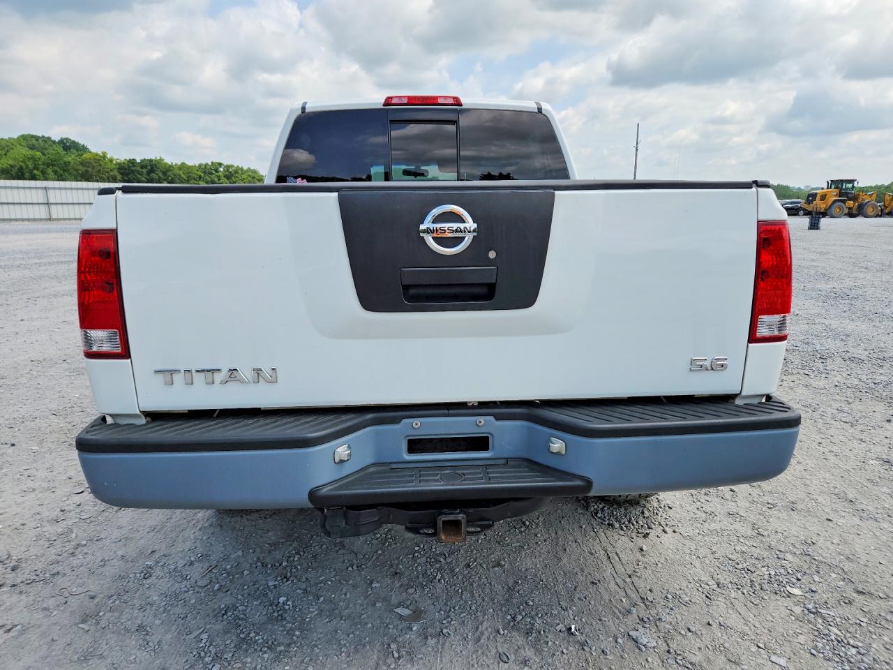 2004 Nissan Titan Xe White vin: 1N6AA07B64N573161