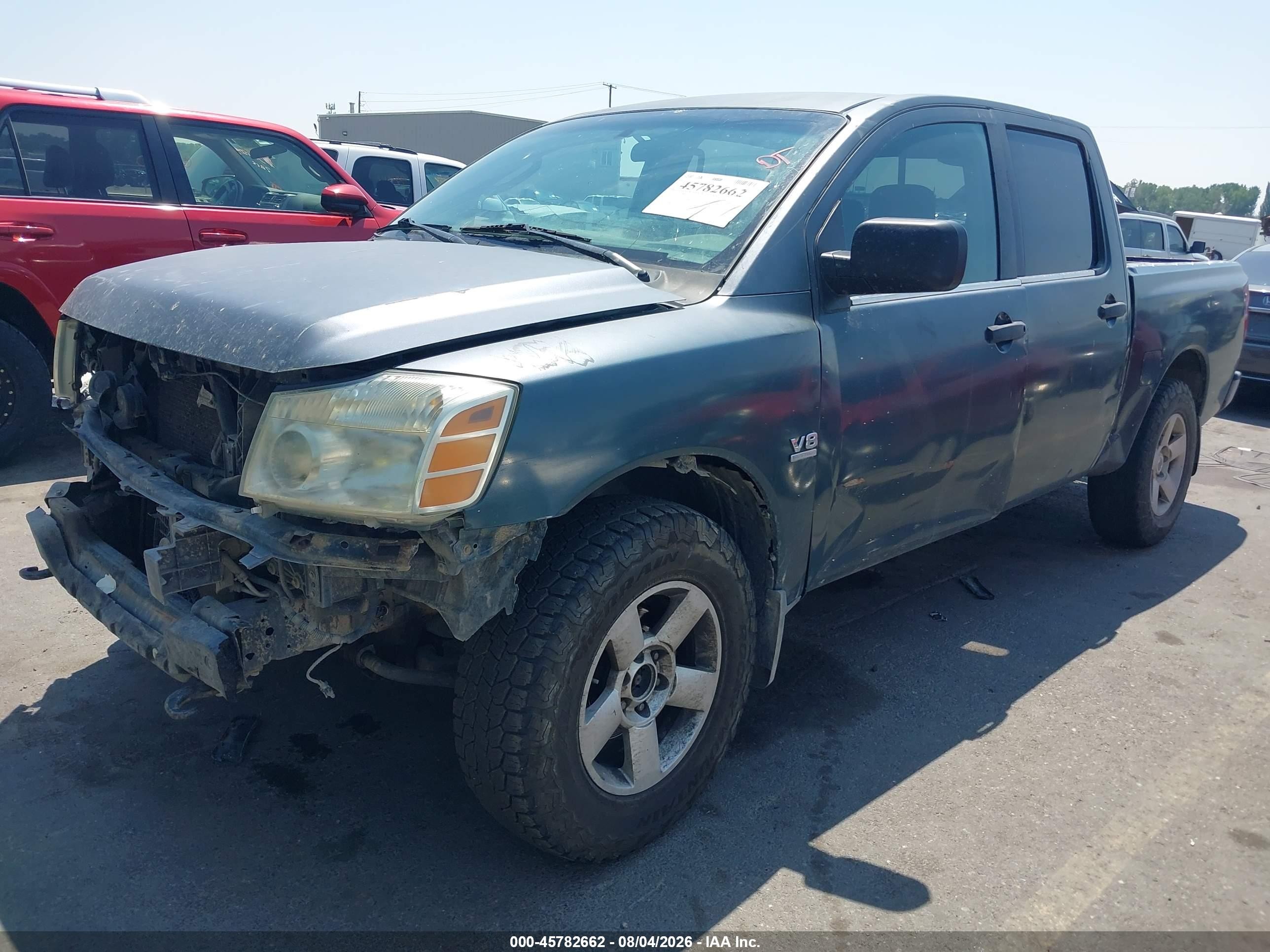 2004 Nissan Titan Xe Черный vin: 1N6AA07B64N579980