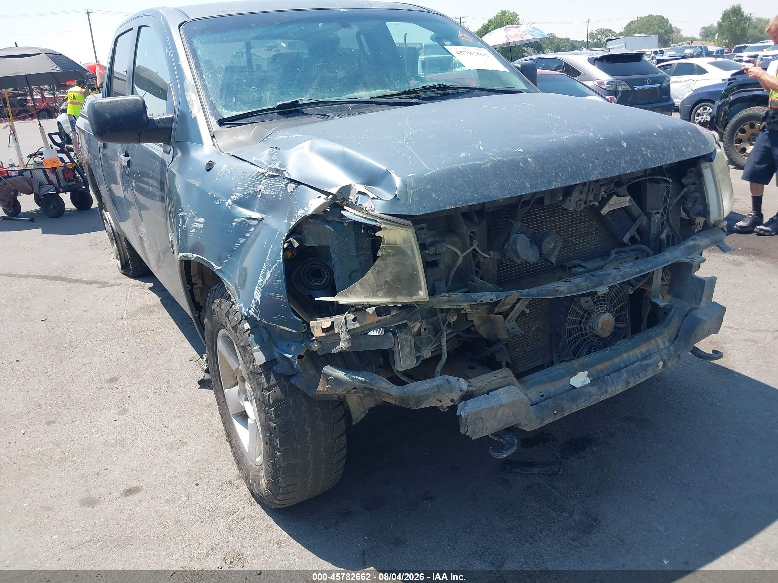 2004 Nissan Titan Xe Черный vin: 1N6AA07B64N579980