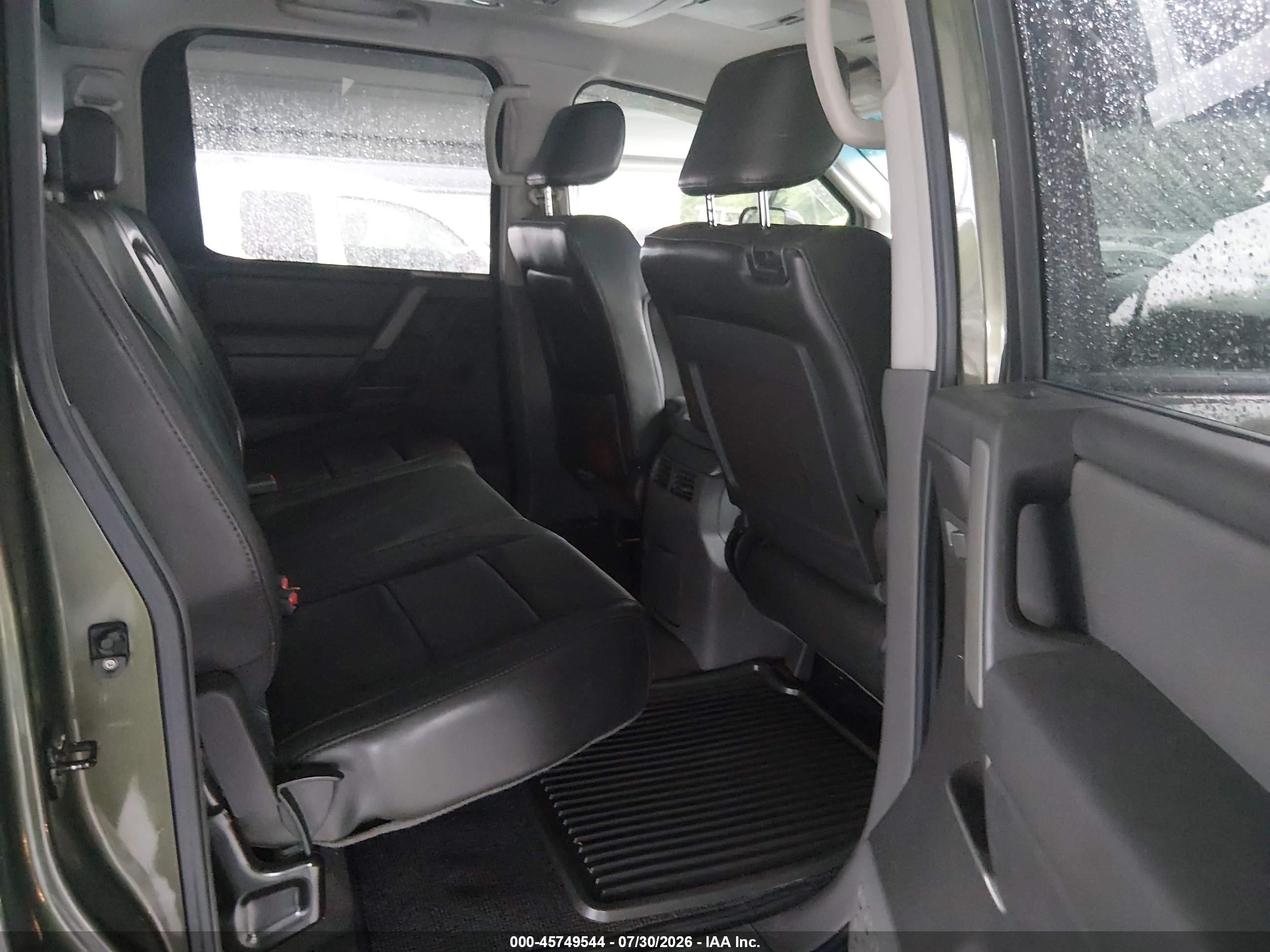 2005 Nissan Titan Le Green vin: 1N6AA07B65N523541