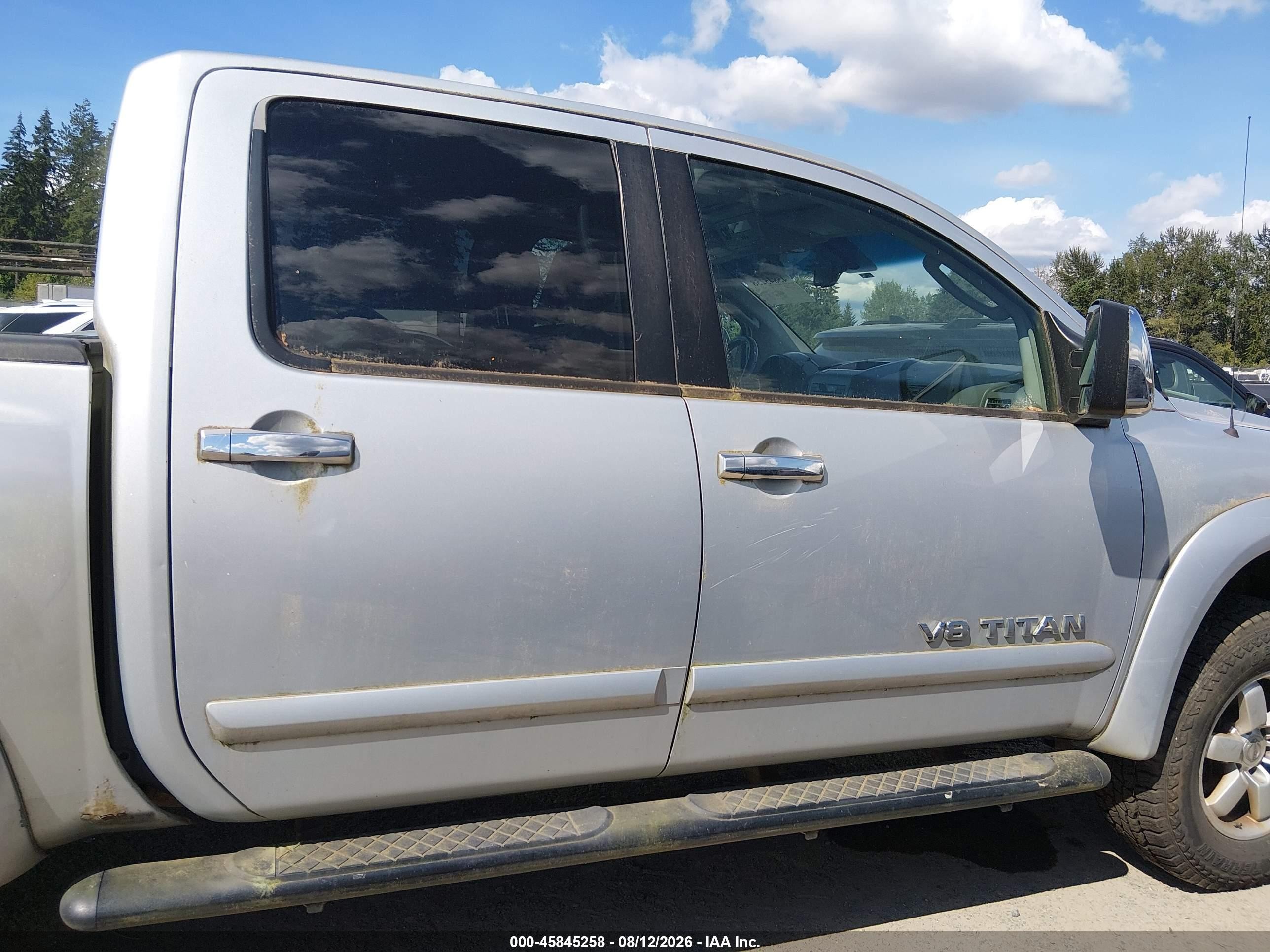 2006 Nissan Titan Le Серебряный vin: 1N6AA07B66N521094