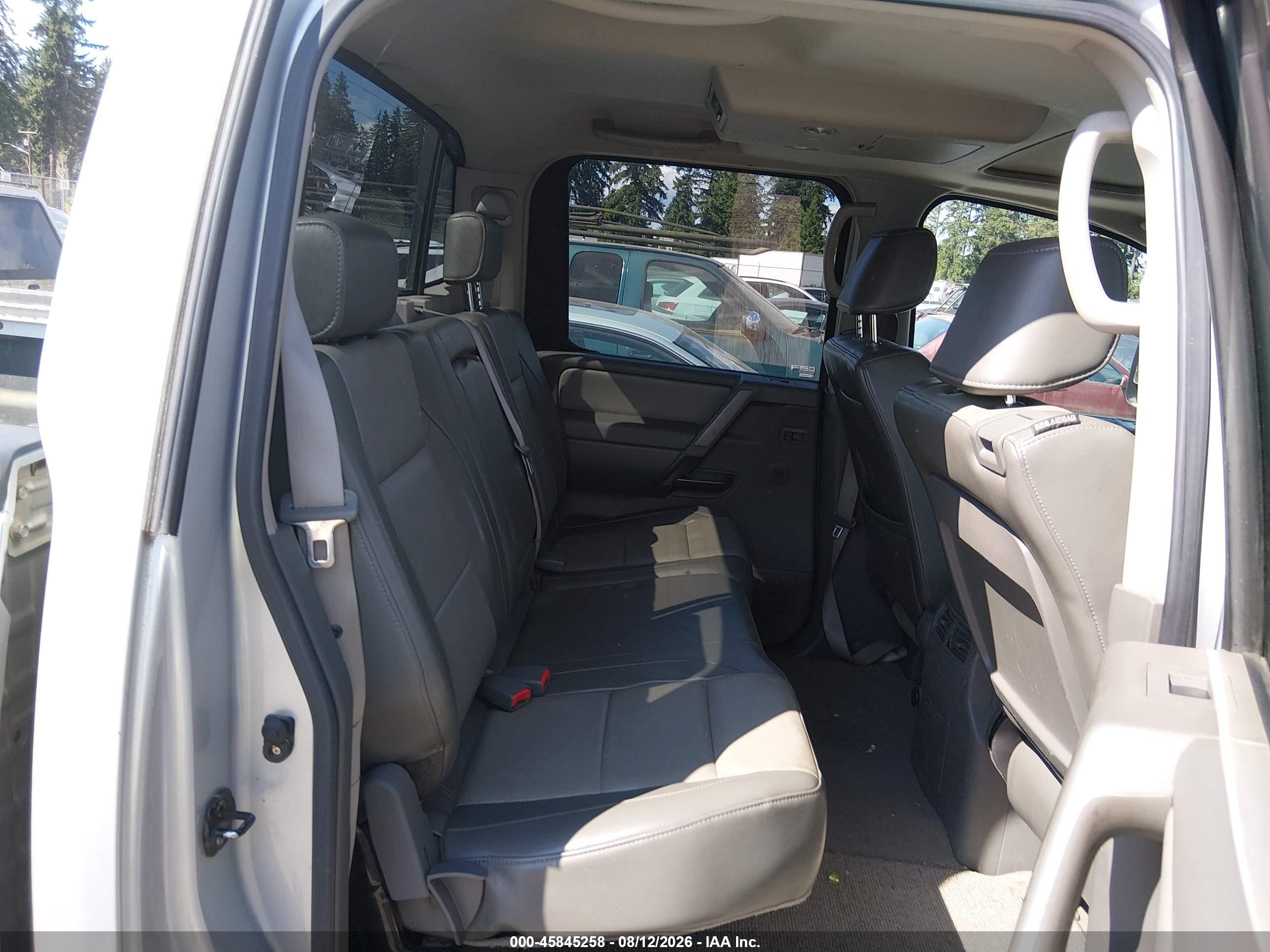 2006 Nissan Titan Le Серебряный vin: 1N6AA07B66N521094