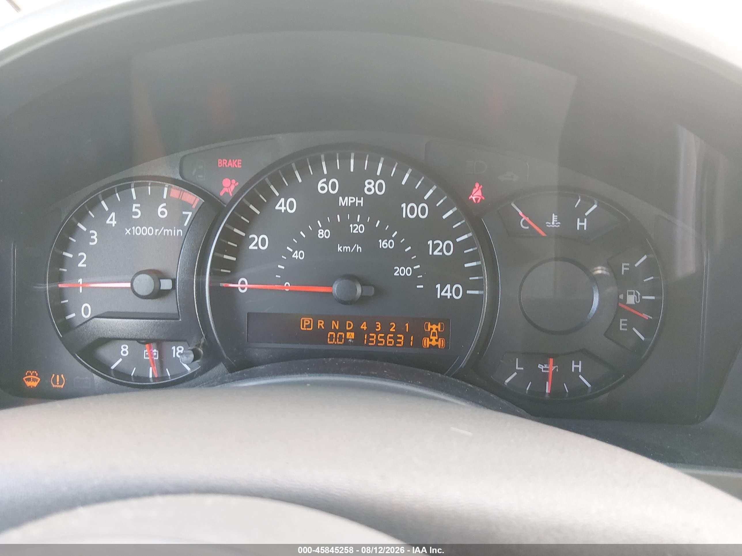 2006 Nissan Titan Le Серебряный vin: 1N6AA07B66N521094