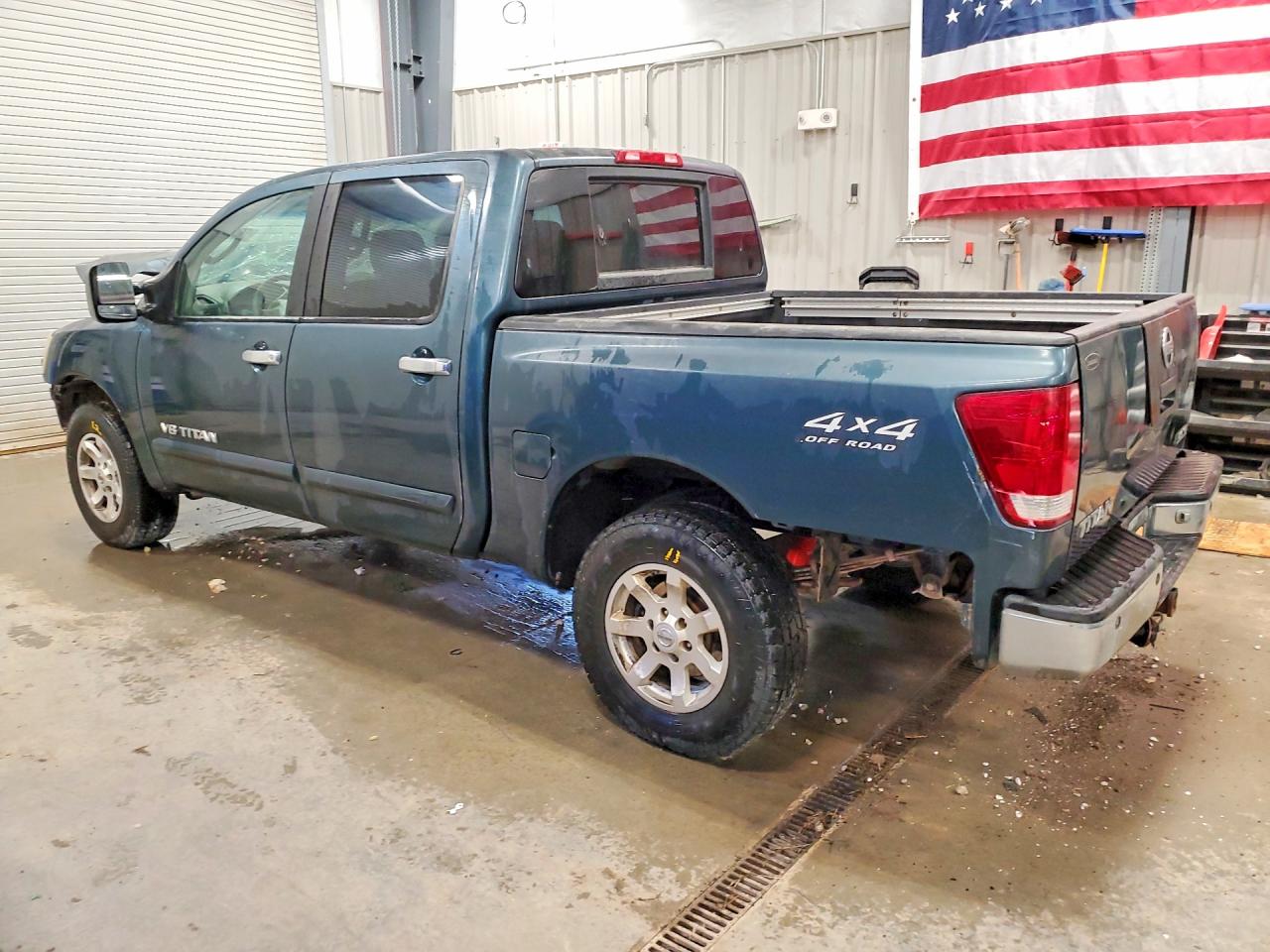 2006 Nissan Titan Xe Teal vin: 1N6AA07B66N527638