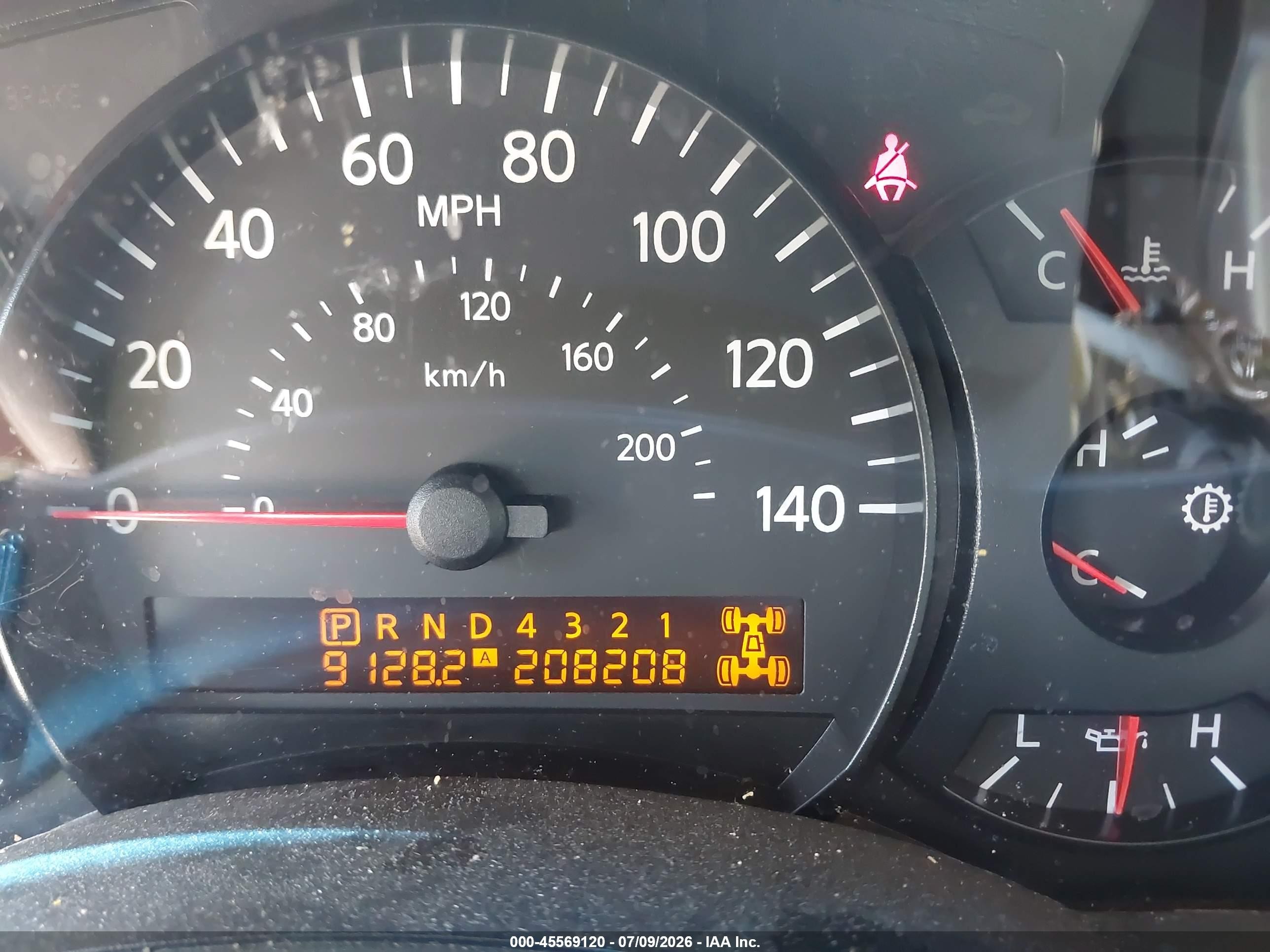 2007 Nissan Titan Le Black vin: 1N6AA07B67N207494