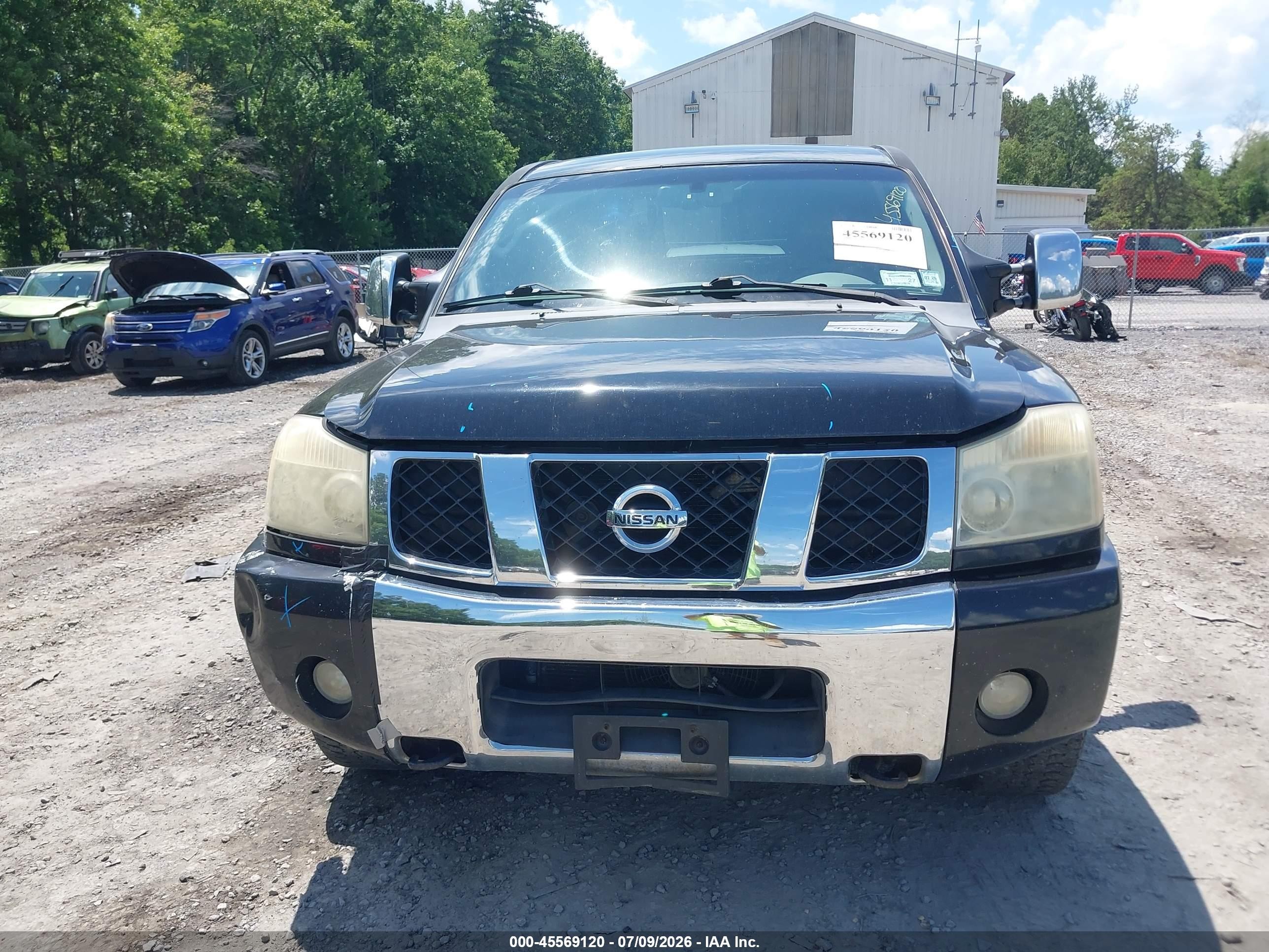 2007 Nissan Titan Le Black vin: 1N6AA07B67N207494