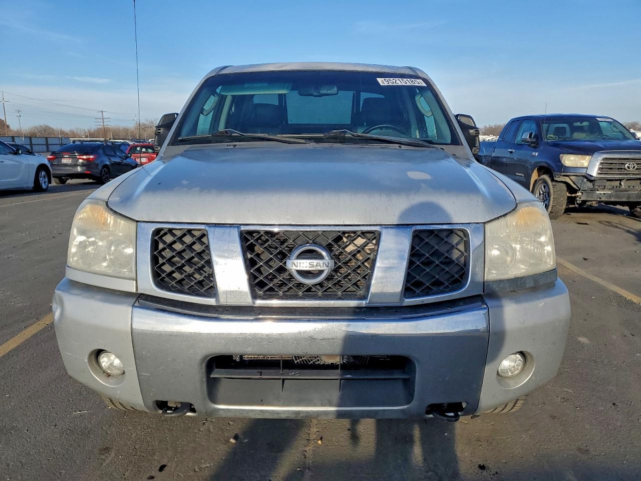 2007 Nissan Titan Xe Silver vin: 1N6AA07B67N229852