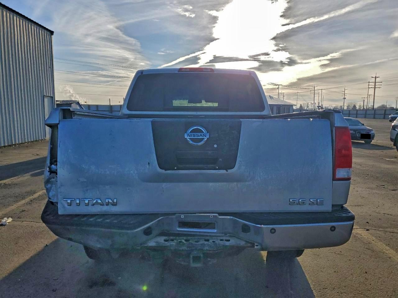 2007 Nissan Titan Xe Silver vin: 1N6AA07B67N229852