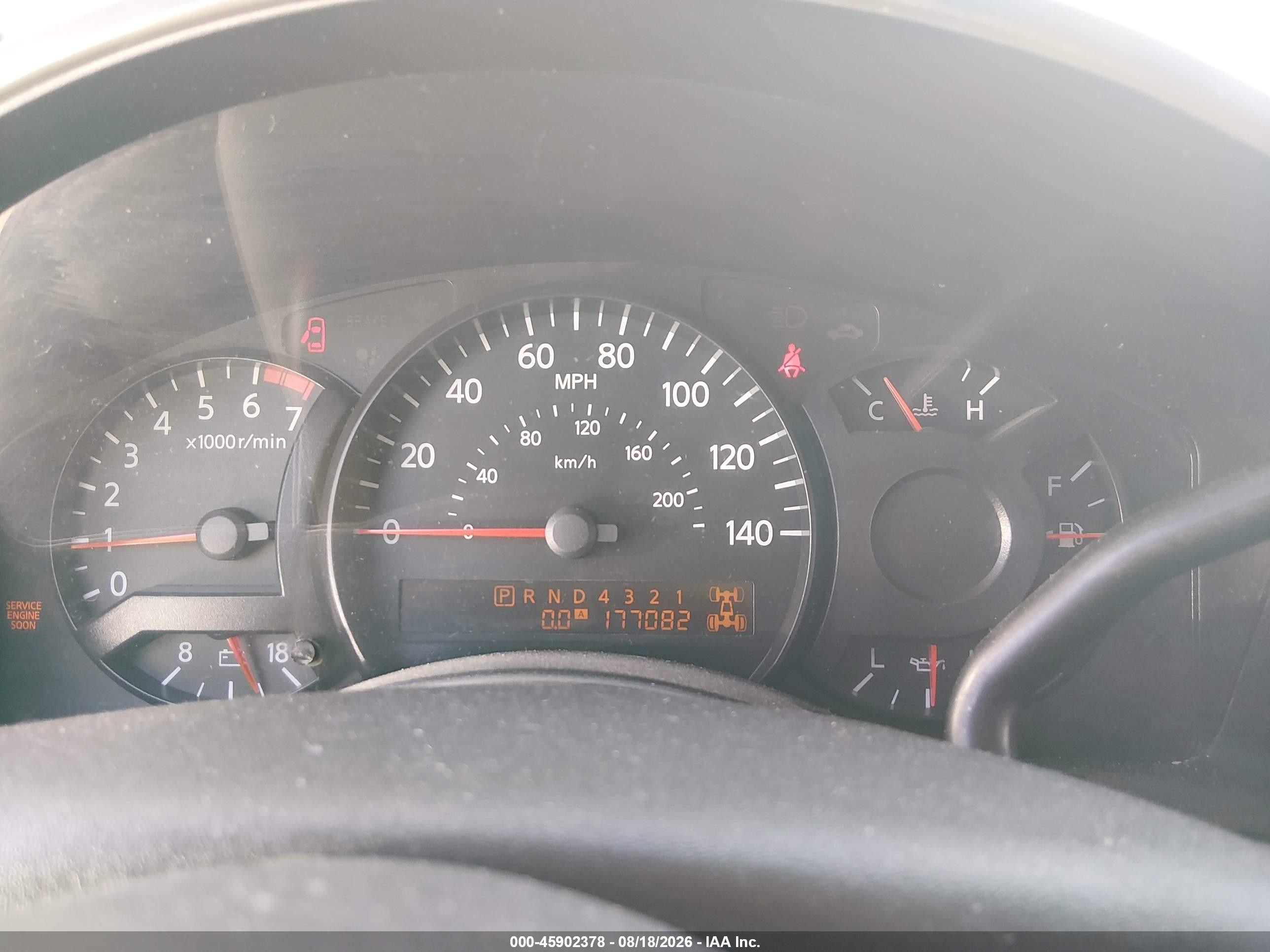 2004 Nissan Titan Xe White vin: 1N6AA07B74N503183